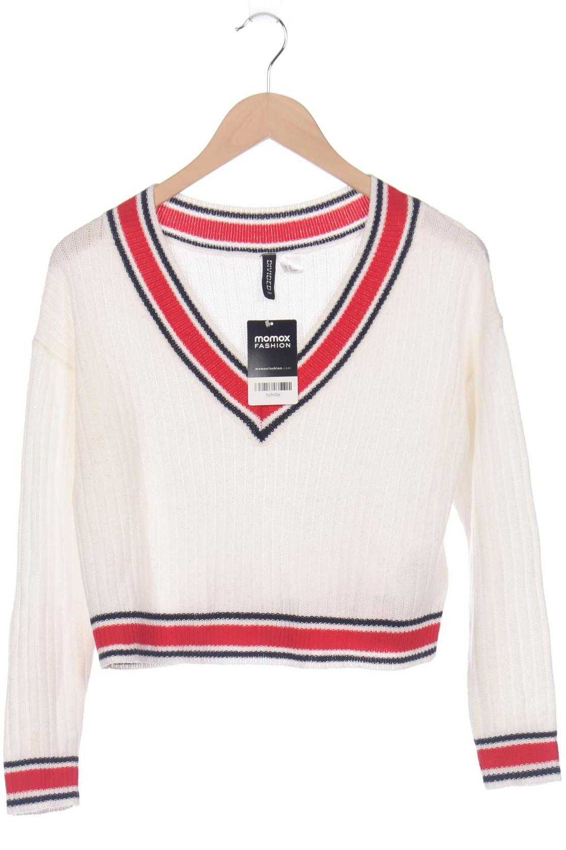 

H&M Damen Pullover, cremeweiß, Gr. 34
