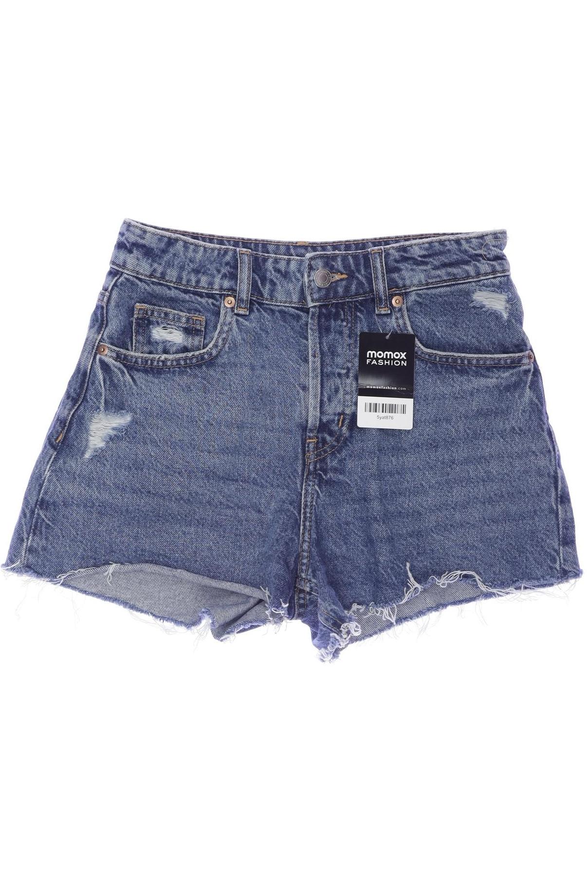 

H&M Damen Shorts, blau, Gr. 36