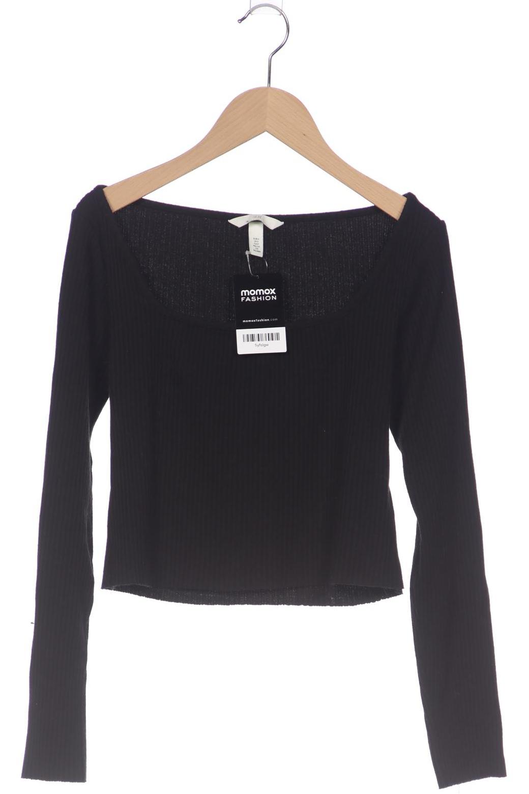

H&M Damen Pullover, schwarz, Gr. 36