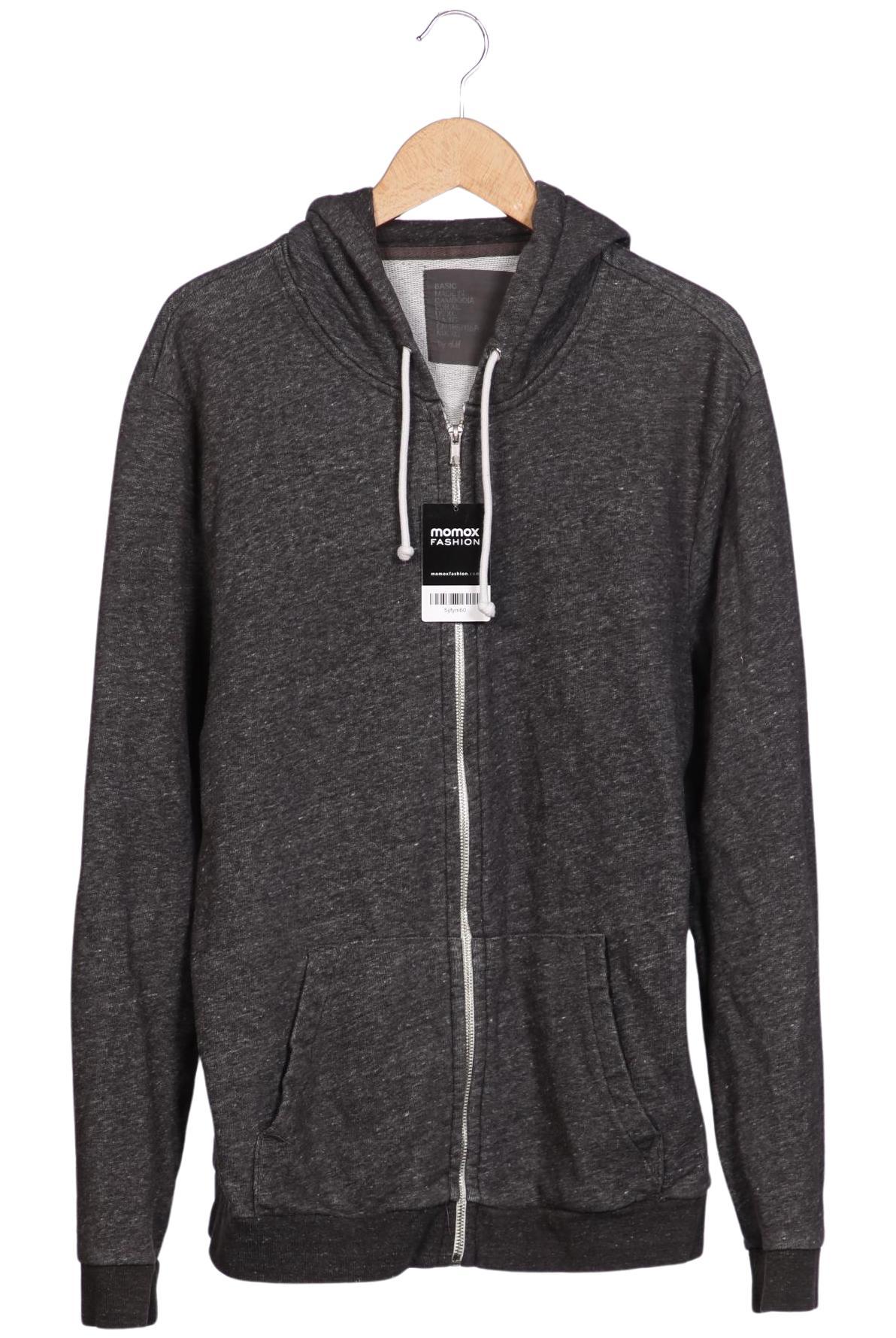 

H&M Damen Kapuzenpullover, grau, Gr. 44