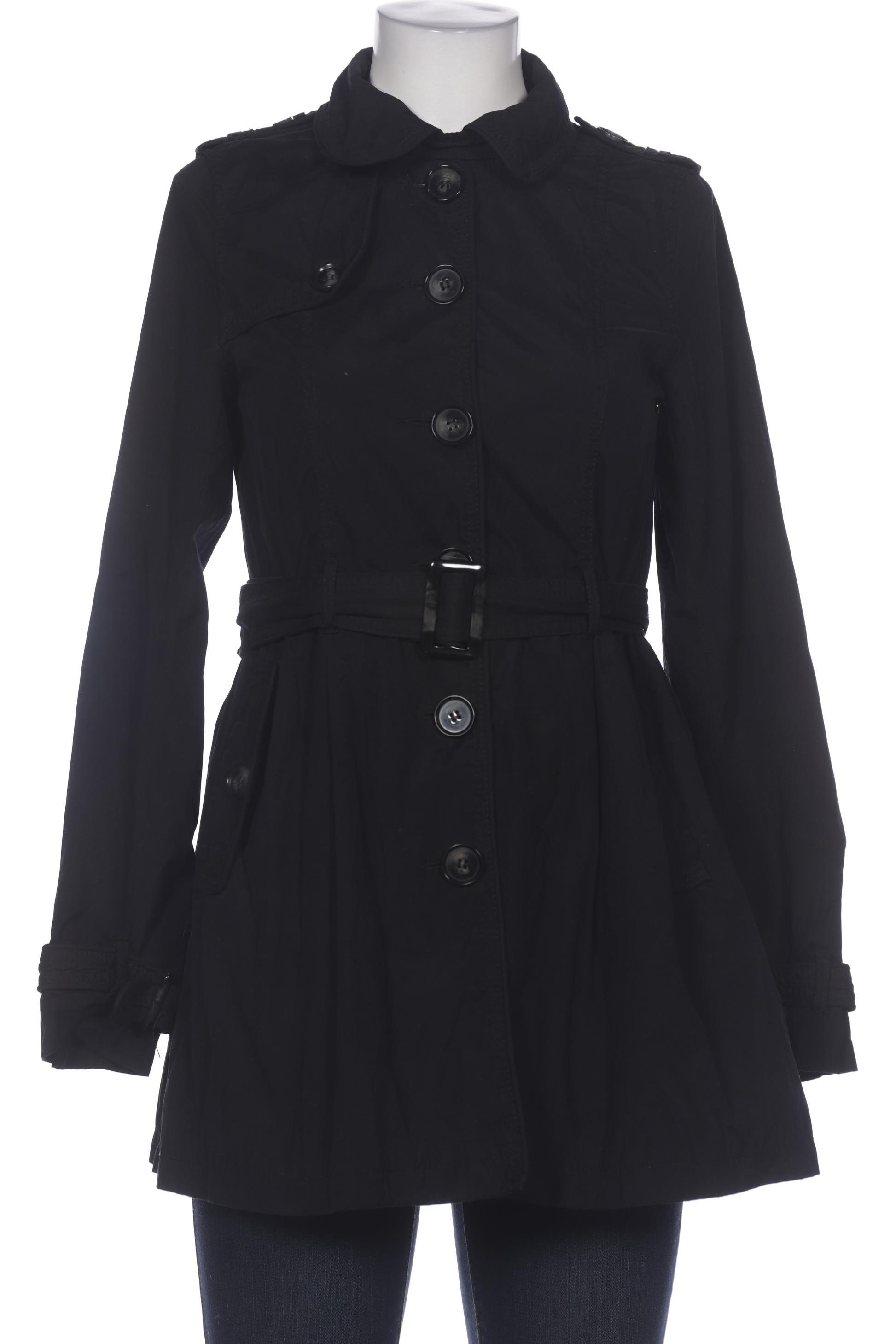 

H&M Damen Mantel, schwarz, Gr. 36