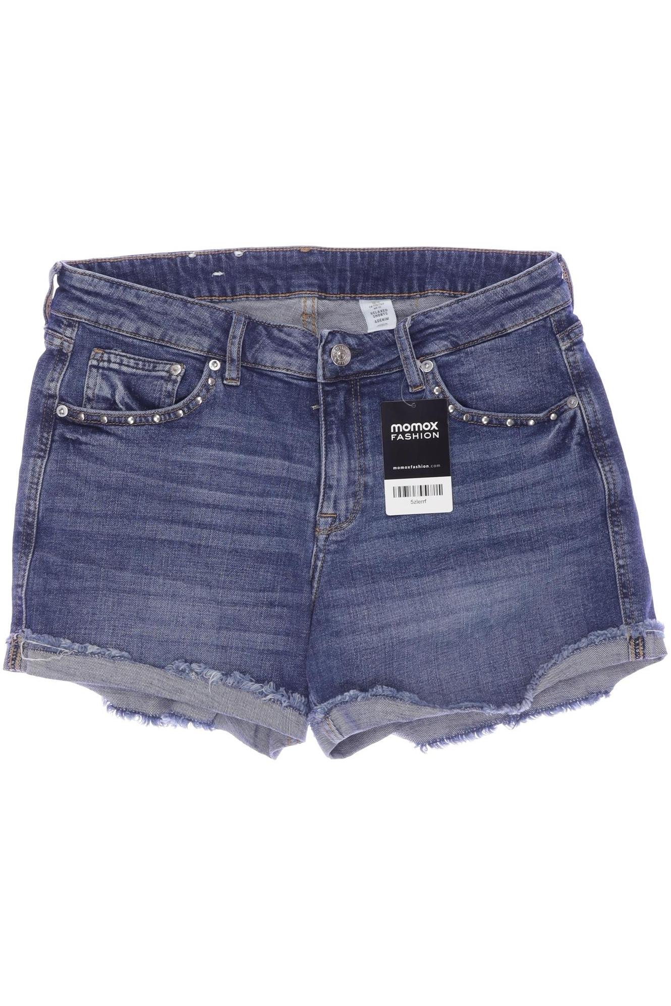 

H&M Damen Shorts, marineblau, Gr. 40