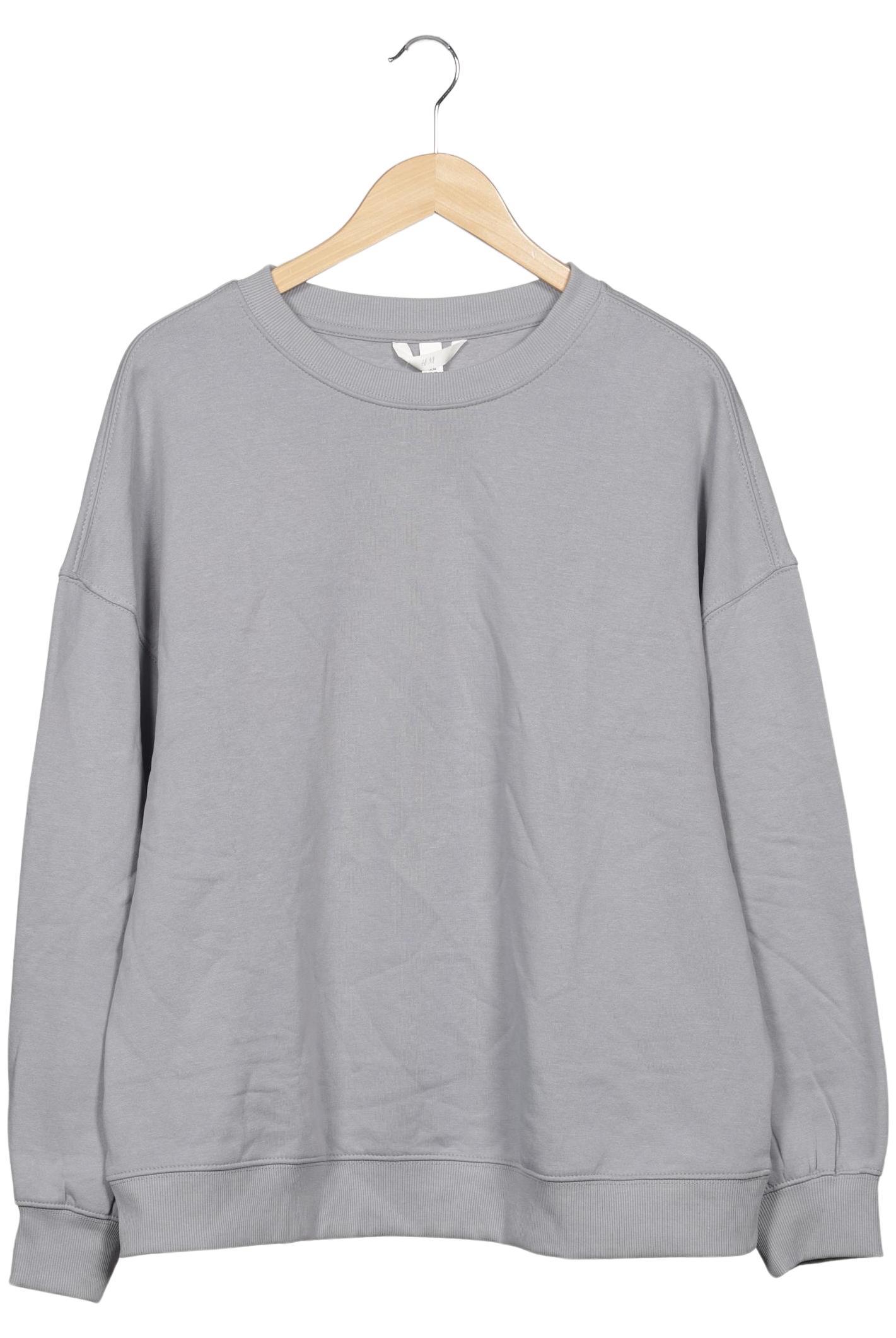 

H&M Damen Sweatshirt, grau, Gr. 38