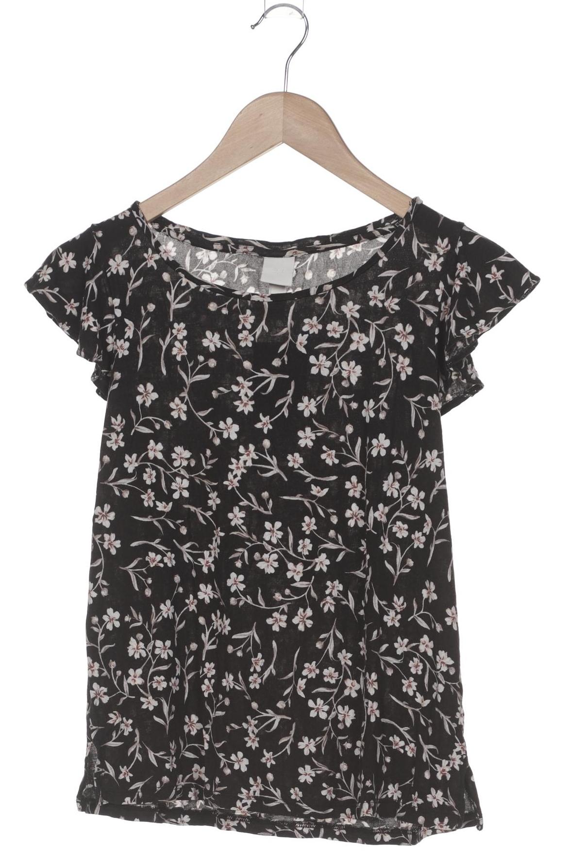 

H&M Damen T-Shirt, schwarz, Gr. 36
