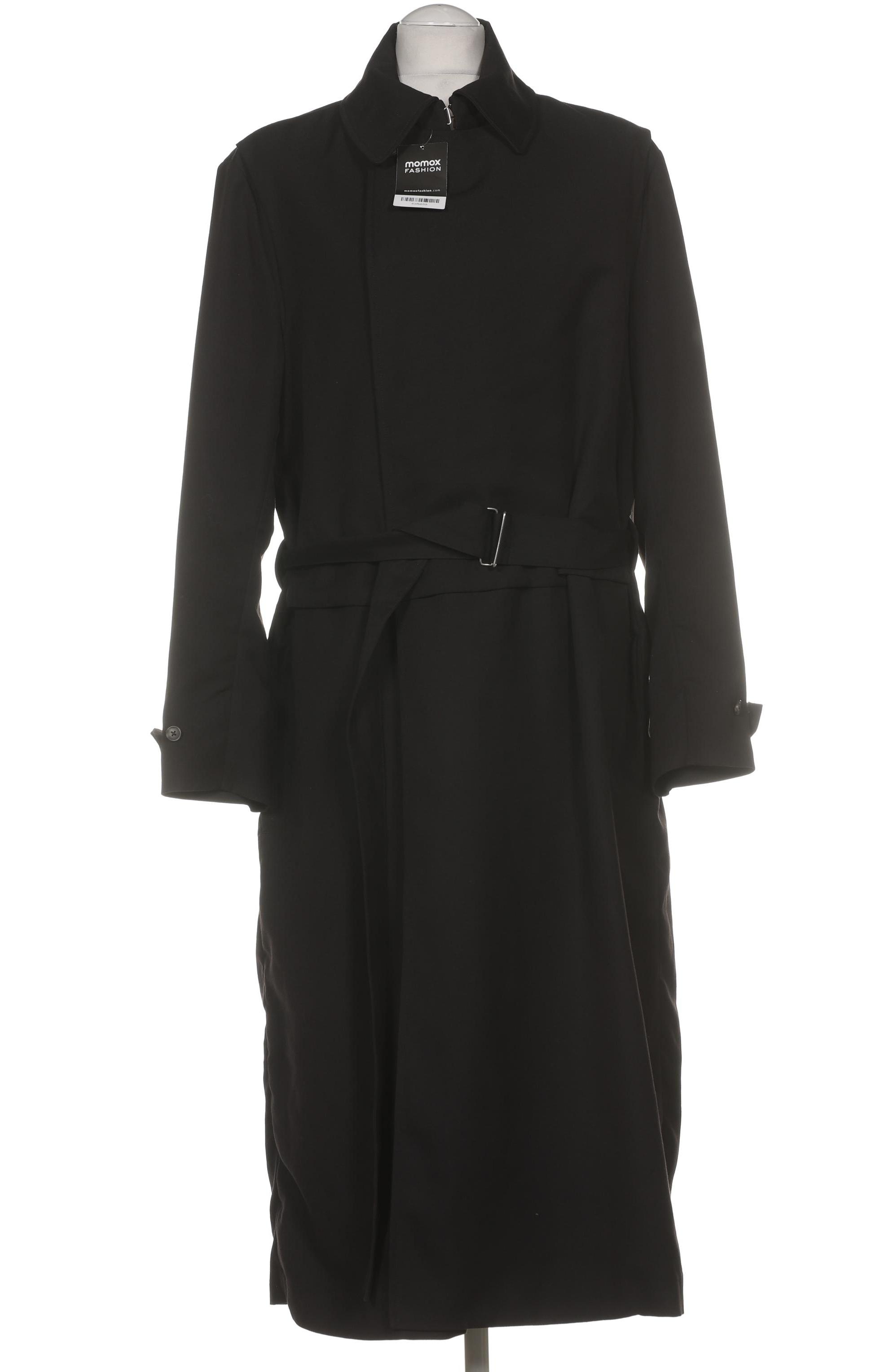 

H&M Damen Mantel, schwarz, Gr. 48