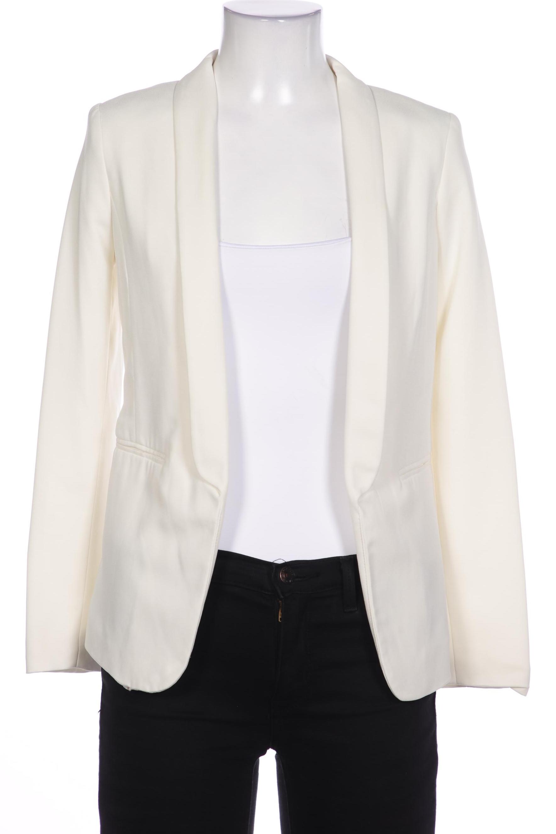 

H&M Damen Blazer, cremeweiß