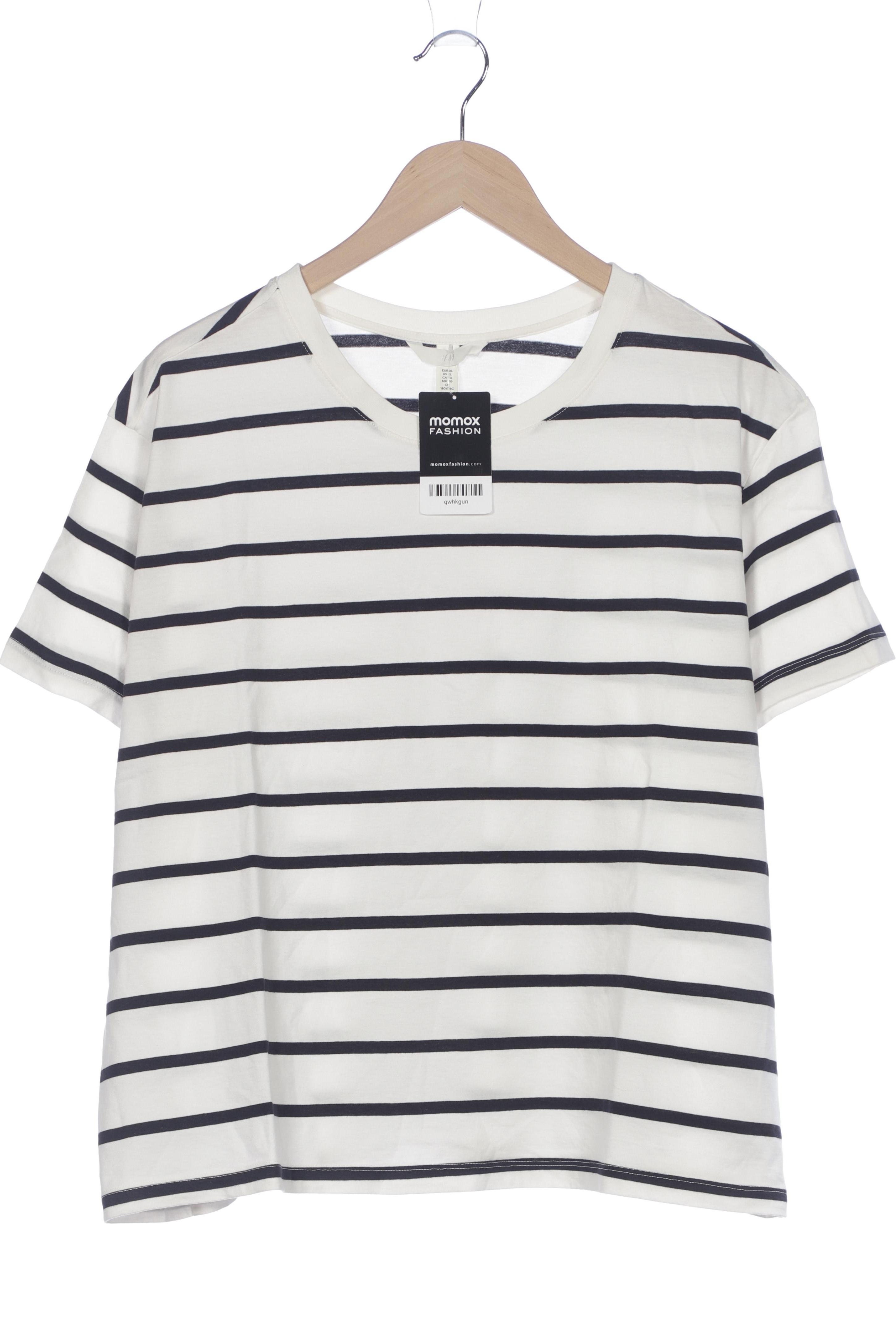 

H&M Damen T-Shirt, marineblau, Gr. 44