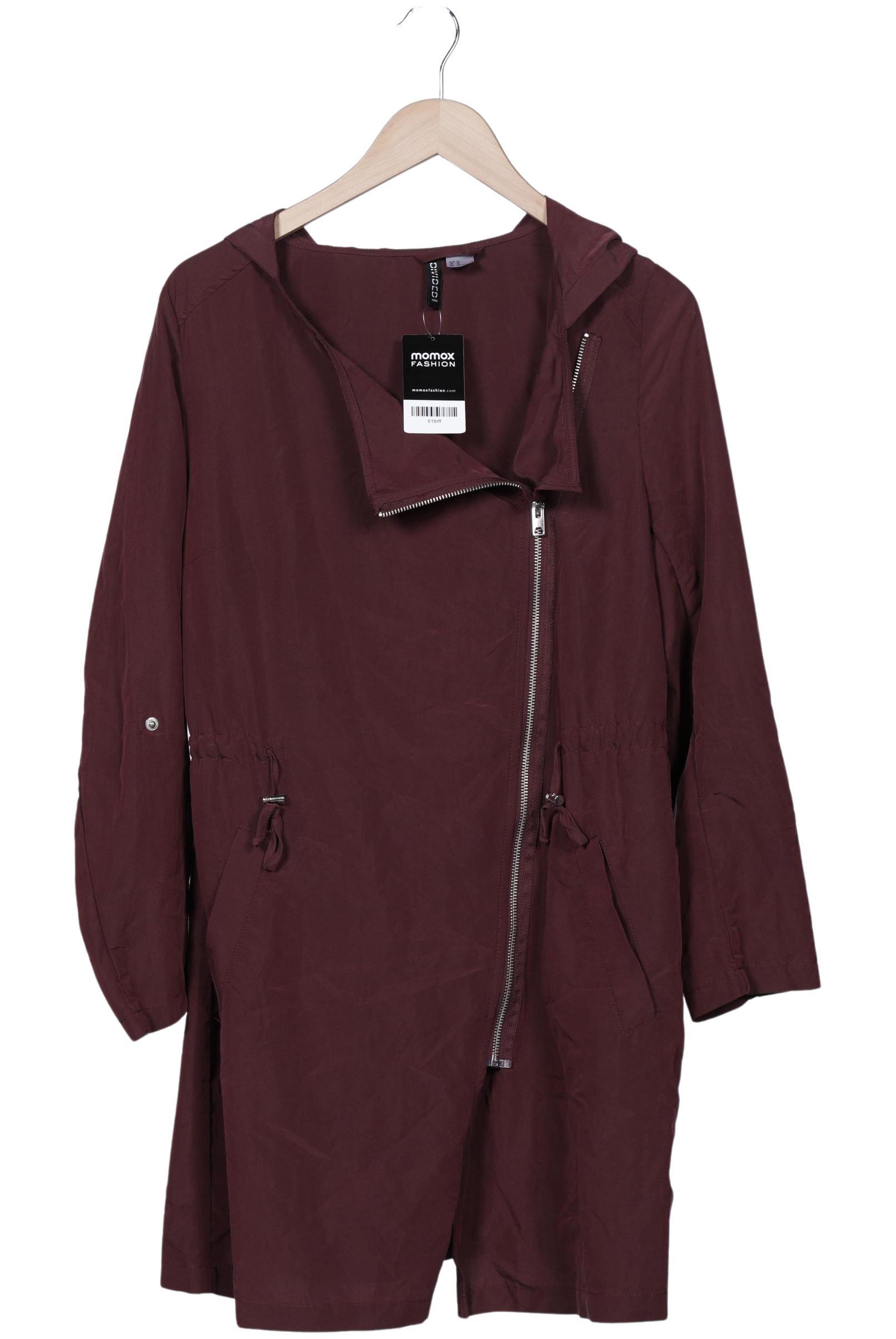 

H&M Damen Mantel, bordeaux, Gr. 40