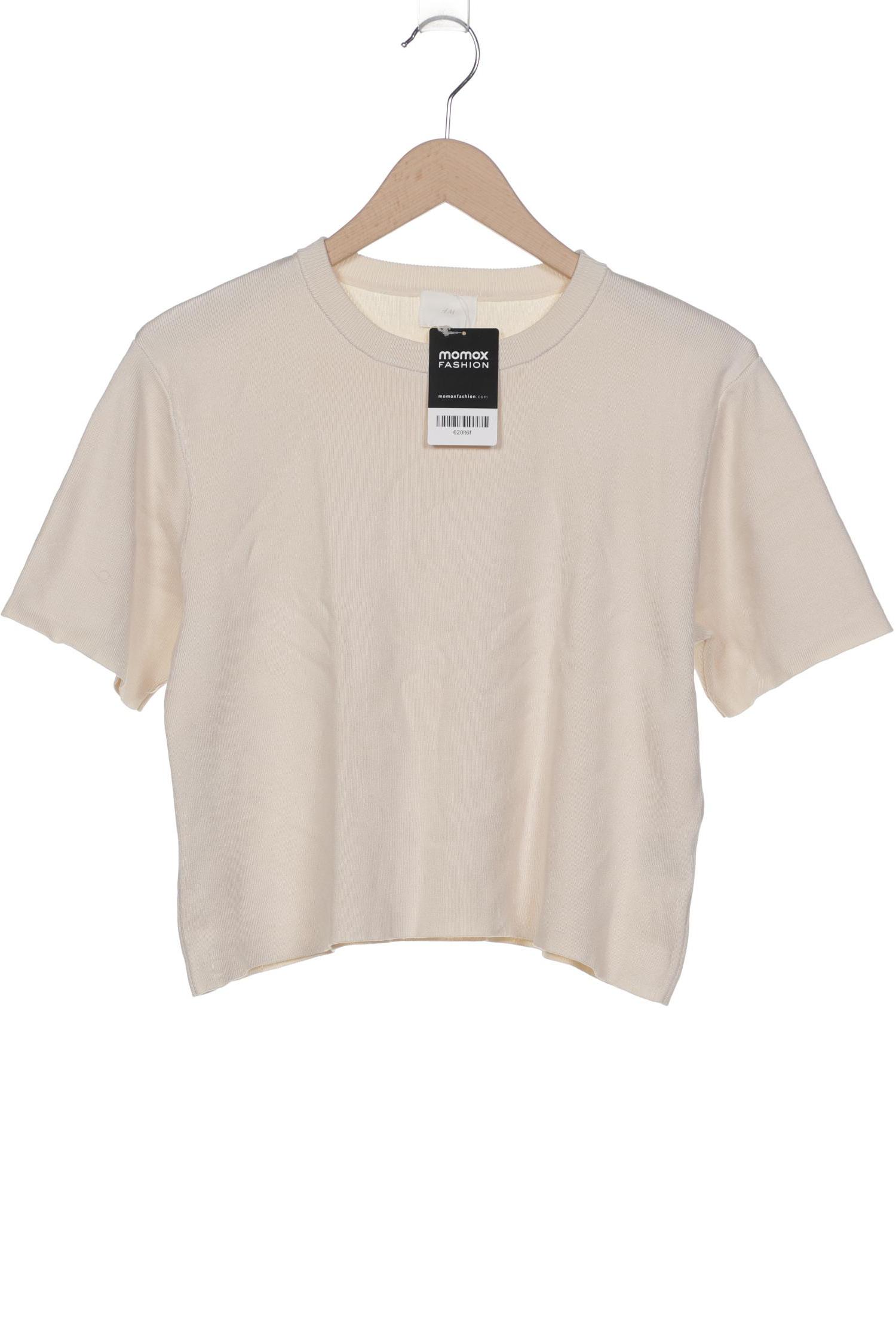 

H&M Damen Pullover, cremeweiß, Gr. 42