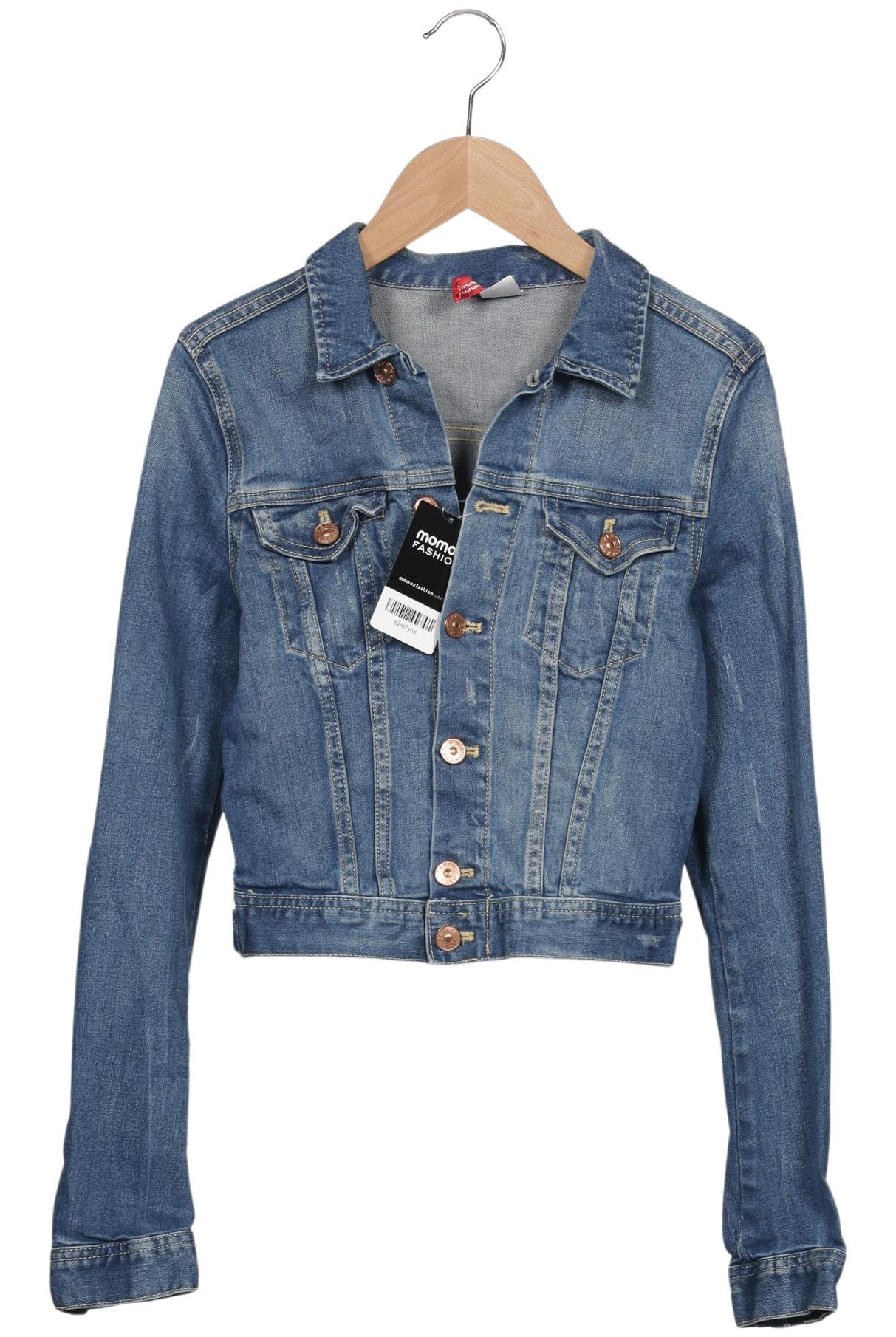 

H&M Damen Jacke, blau, Gr. 34