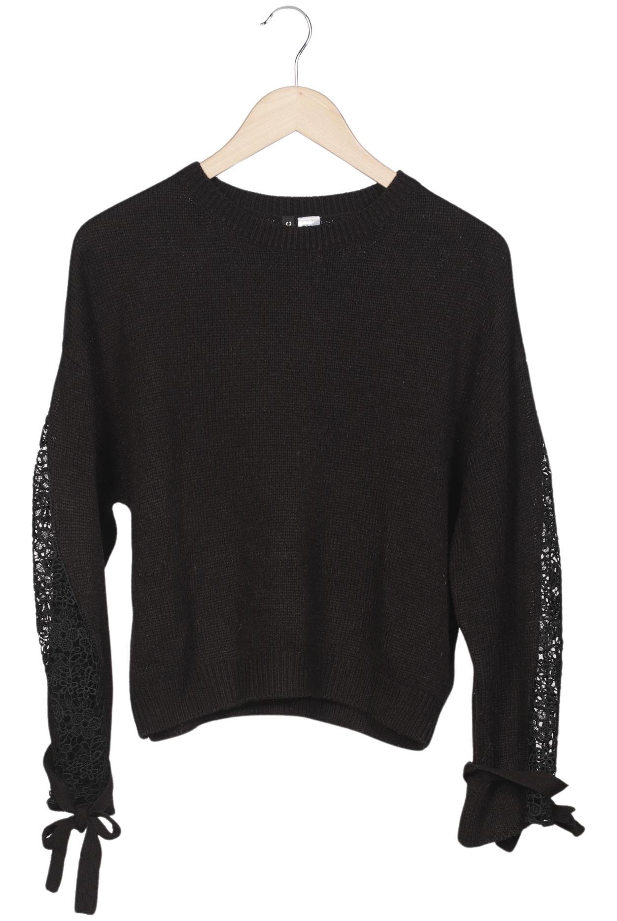 

H&M Damen Pullover, schwarz, Gr. 38