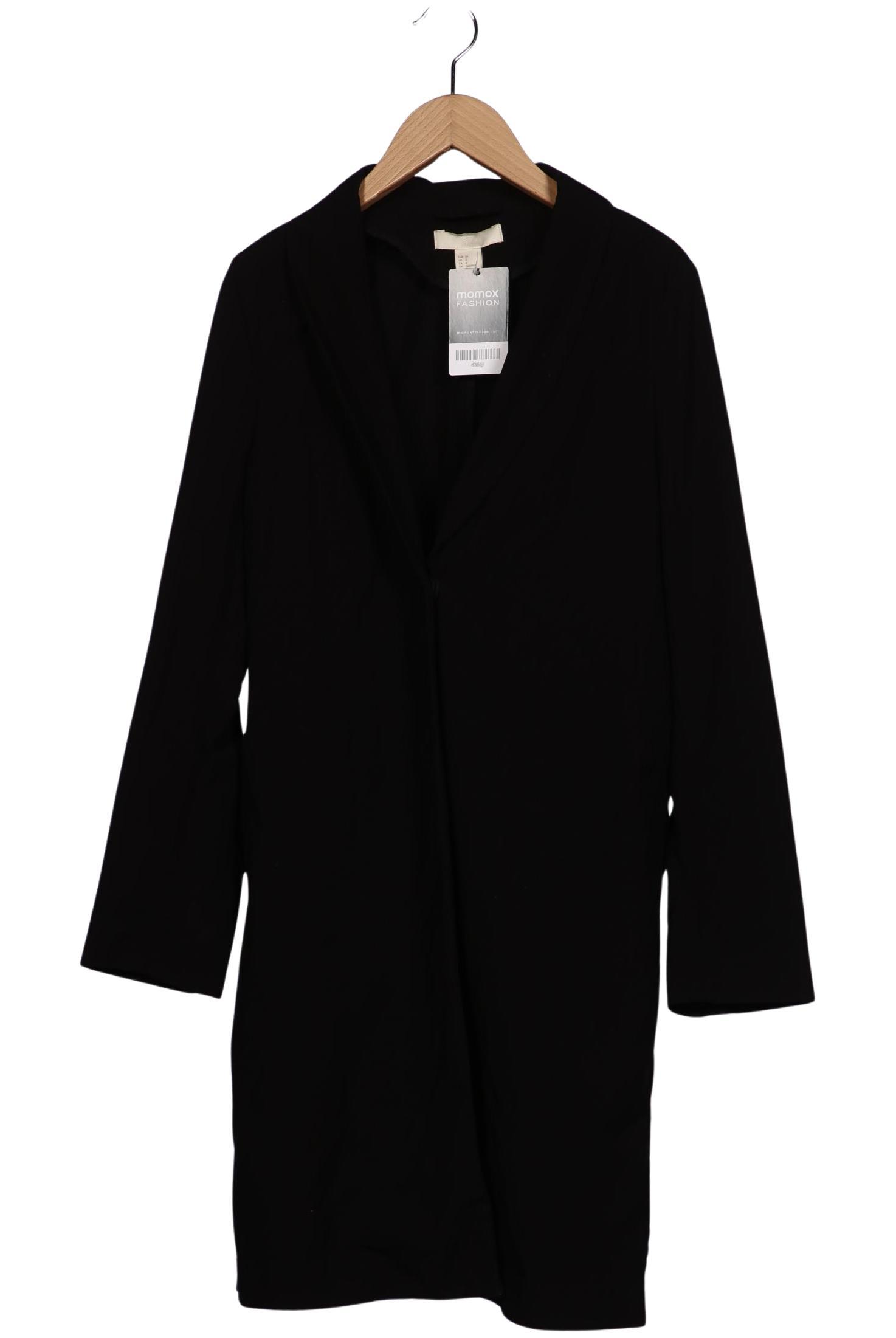 

H&M Damen Mantel, schwarz, Gr. 34