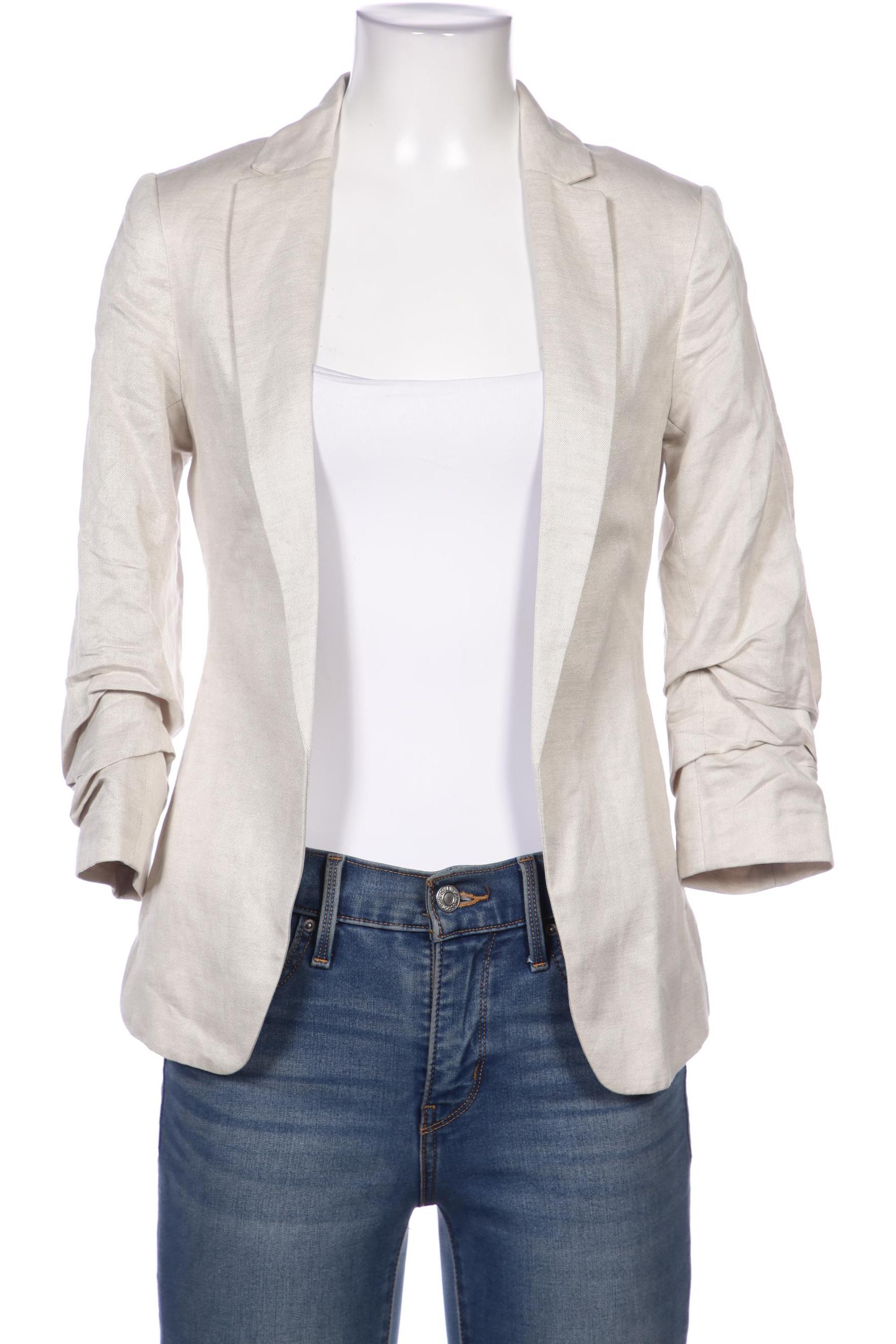 

H&M Damen Blazer, cremeweiß