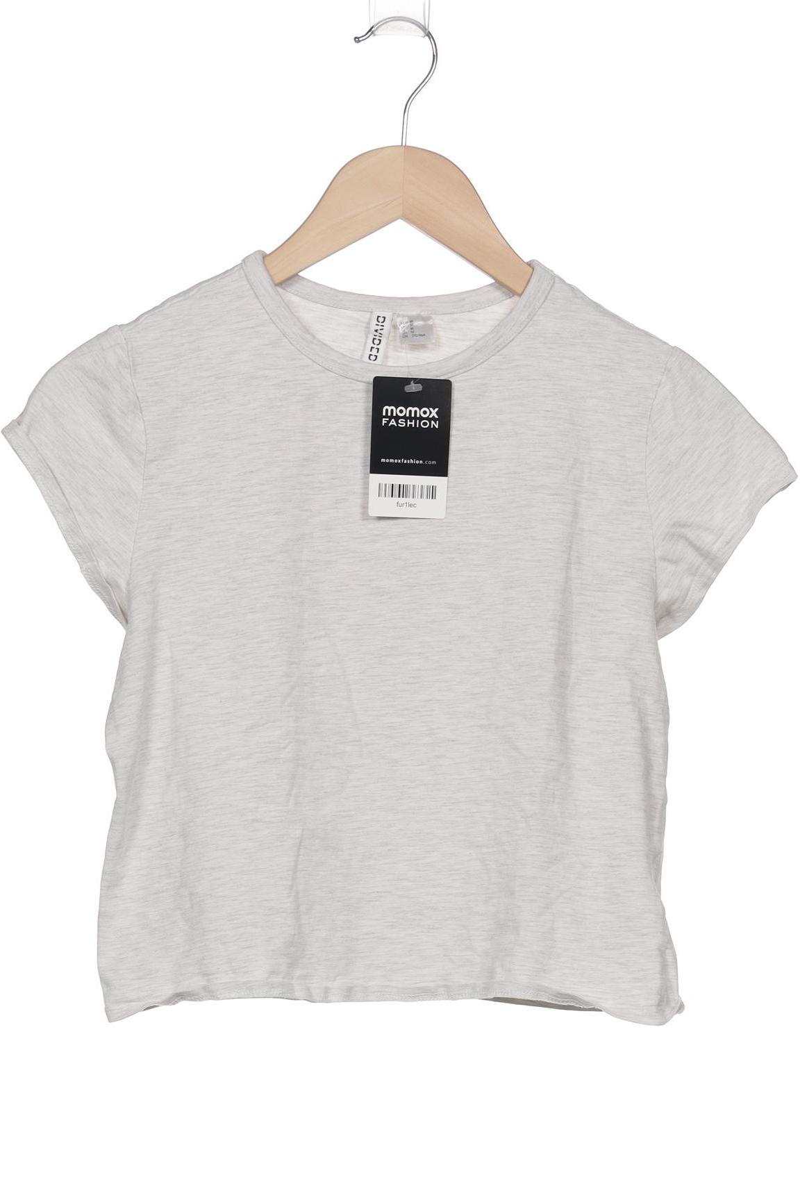 

H&M Damen T-Shirt, grau, Gr. 38