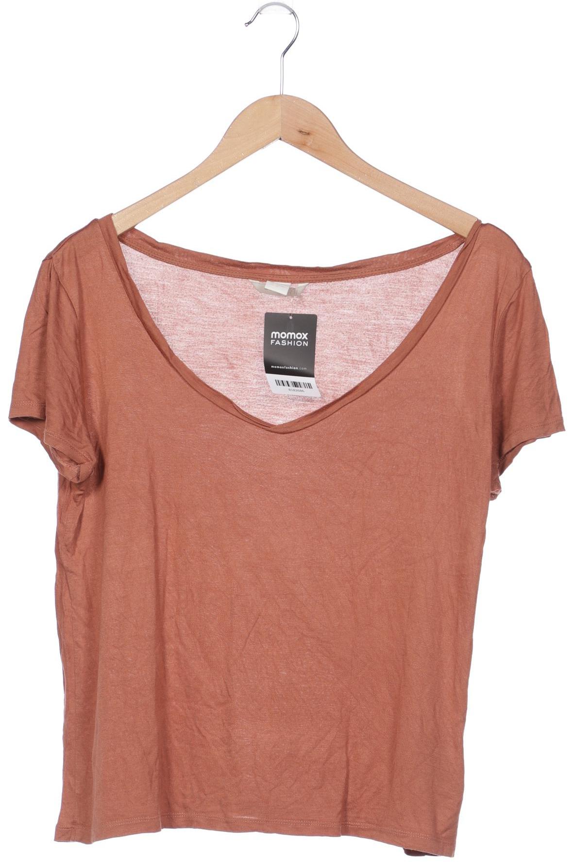 

H&M Damen T-Shirt, braun