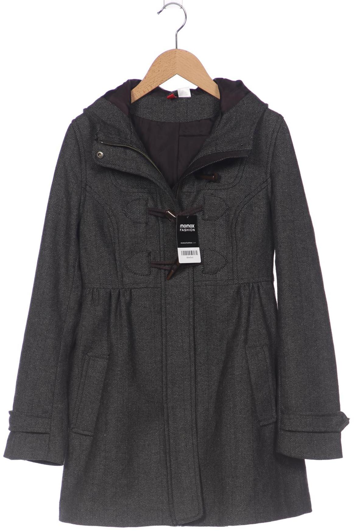 

H&M Damen Mantel, grau, Gr. 36