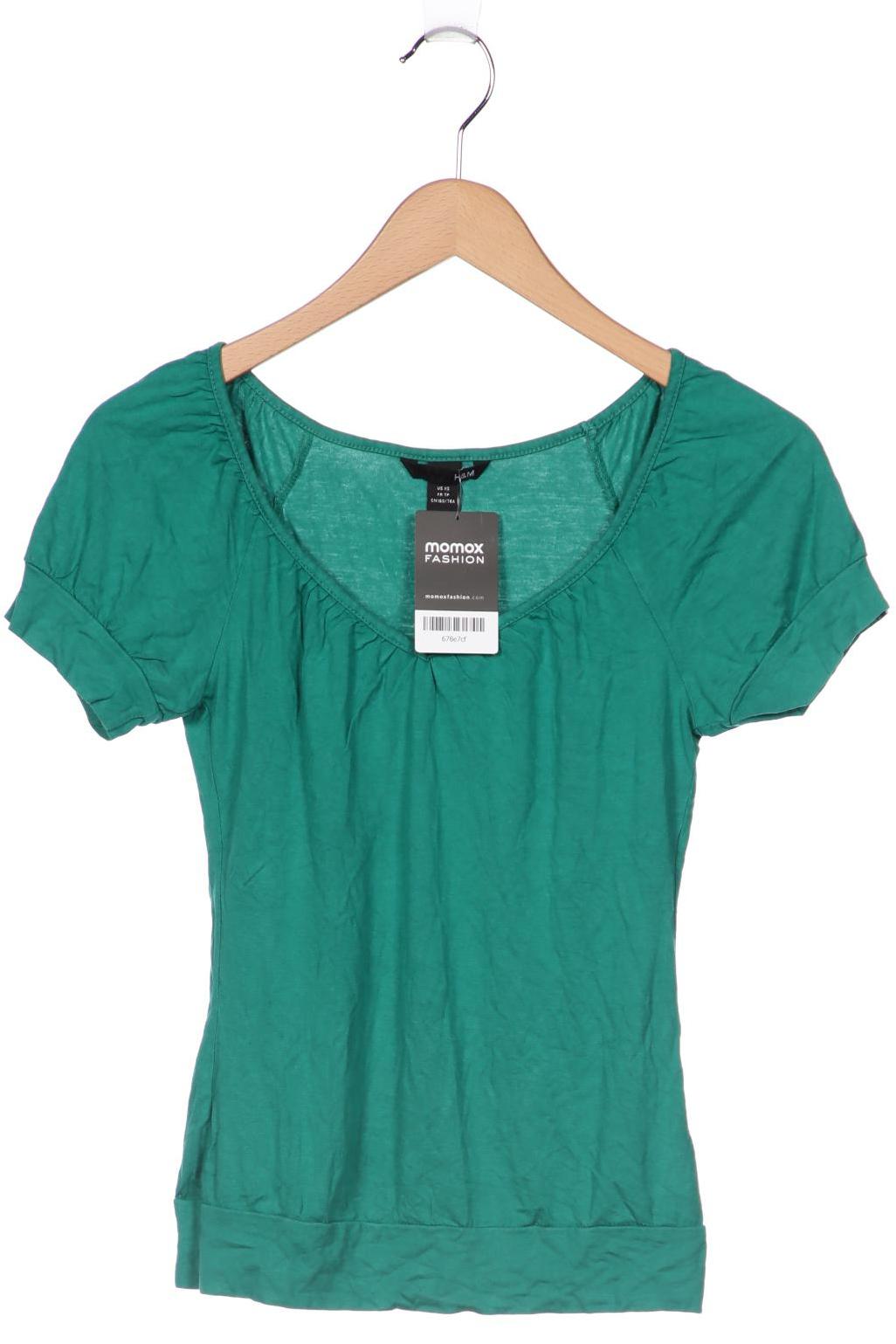 

H&M Damen T-Shirt, grün