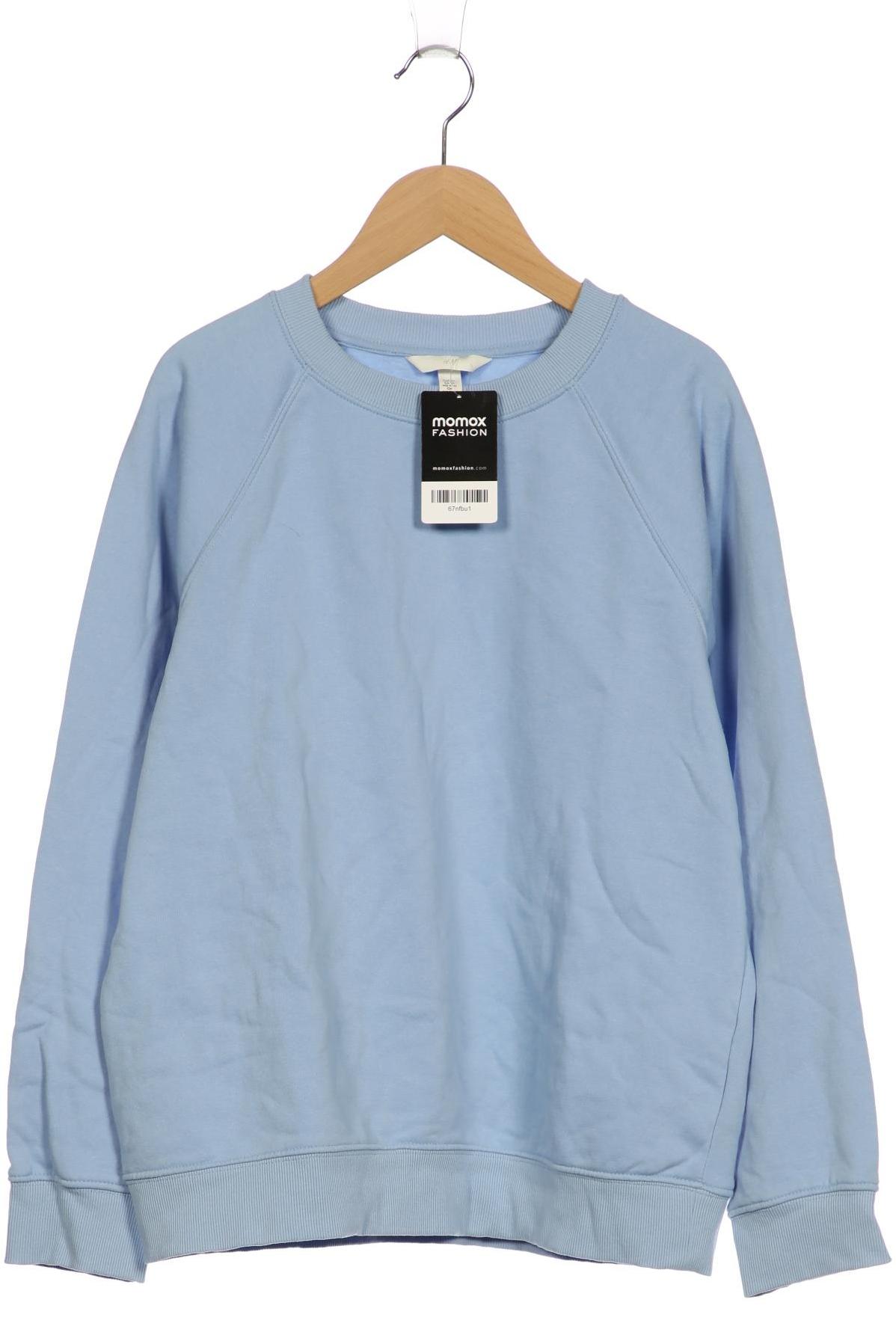 

H&M Damen Sweatshirt, hellblau, Gr. 34