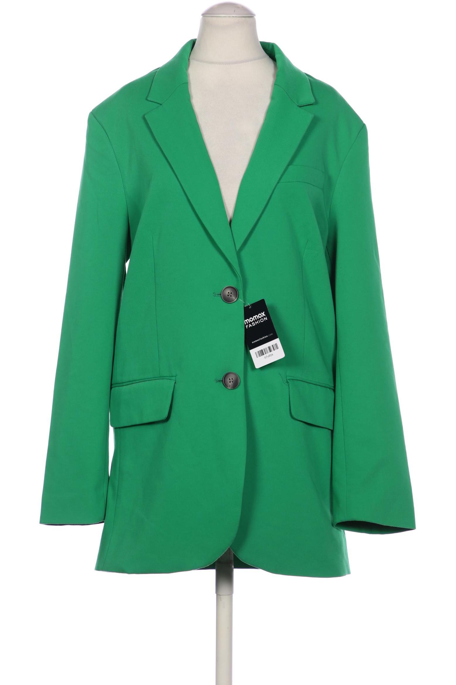 

H&M Damen Blazer, grün, Gr. 34