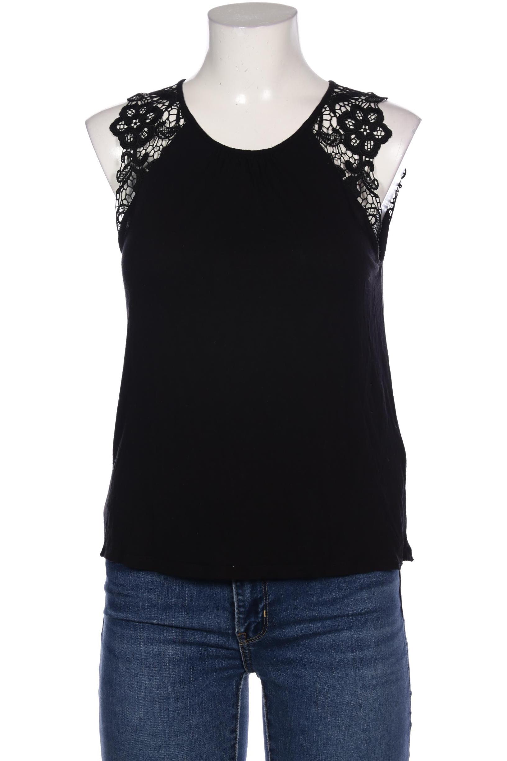 

H&M Damen T-Shirt, schwarz, Gr. 36