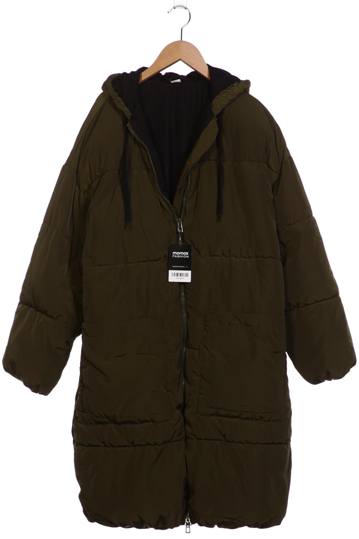 

H&M Damen Mantel, grün, Gr. 36