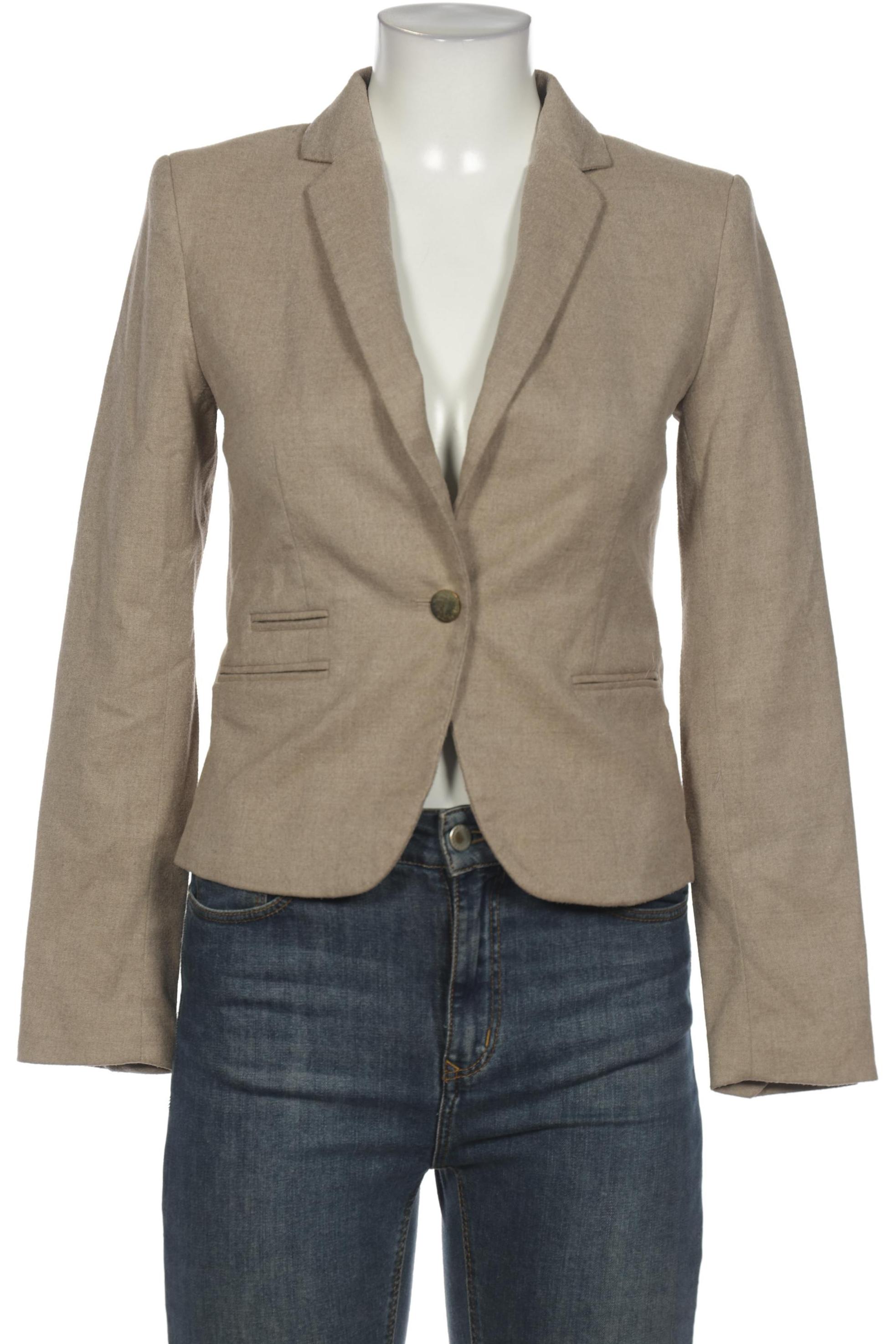

H&M Damen Blazer, beige, Gr. 36