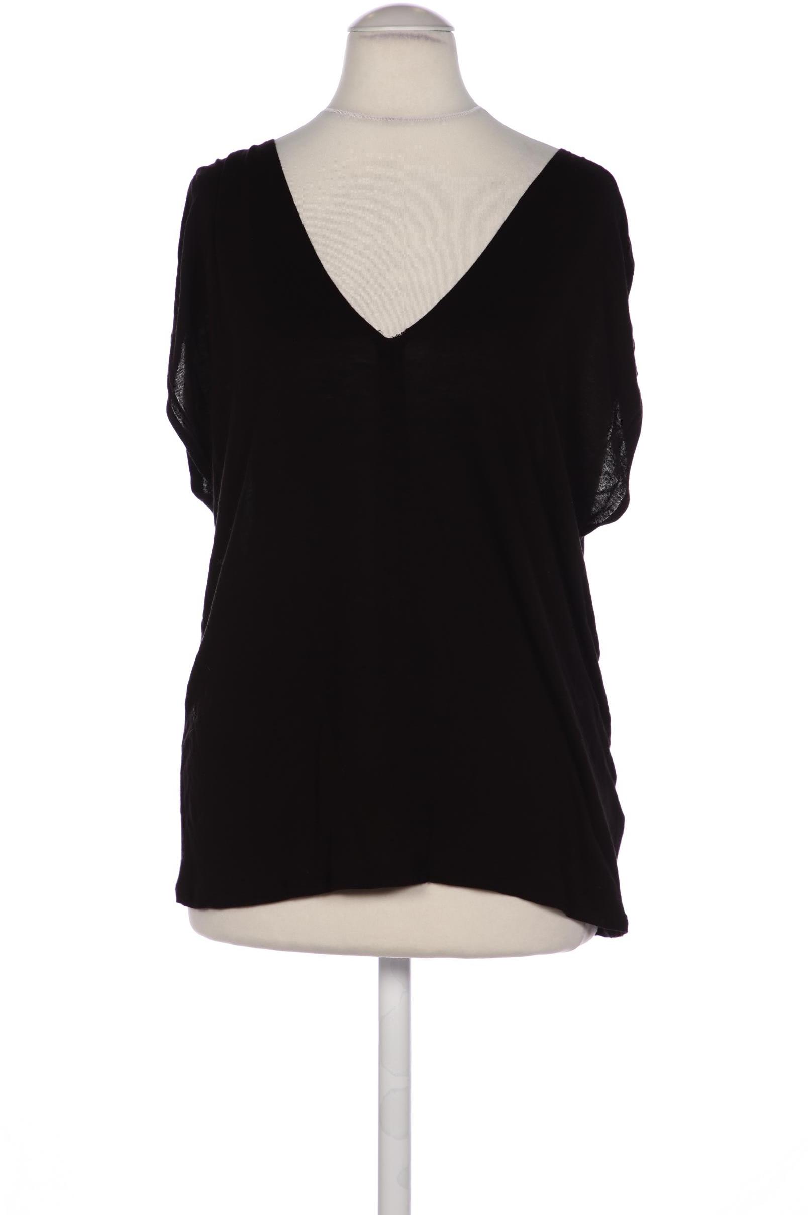 

H&M Damen T-Shirt, schwarz, Gr. 34