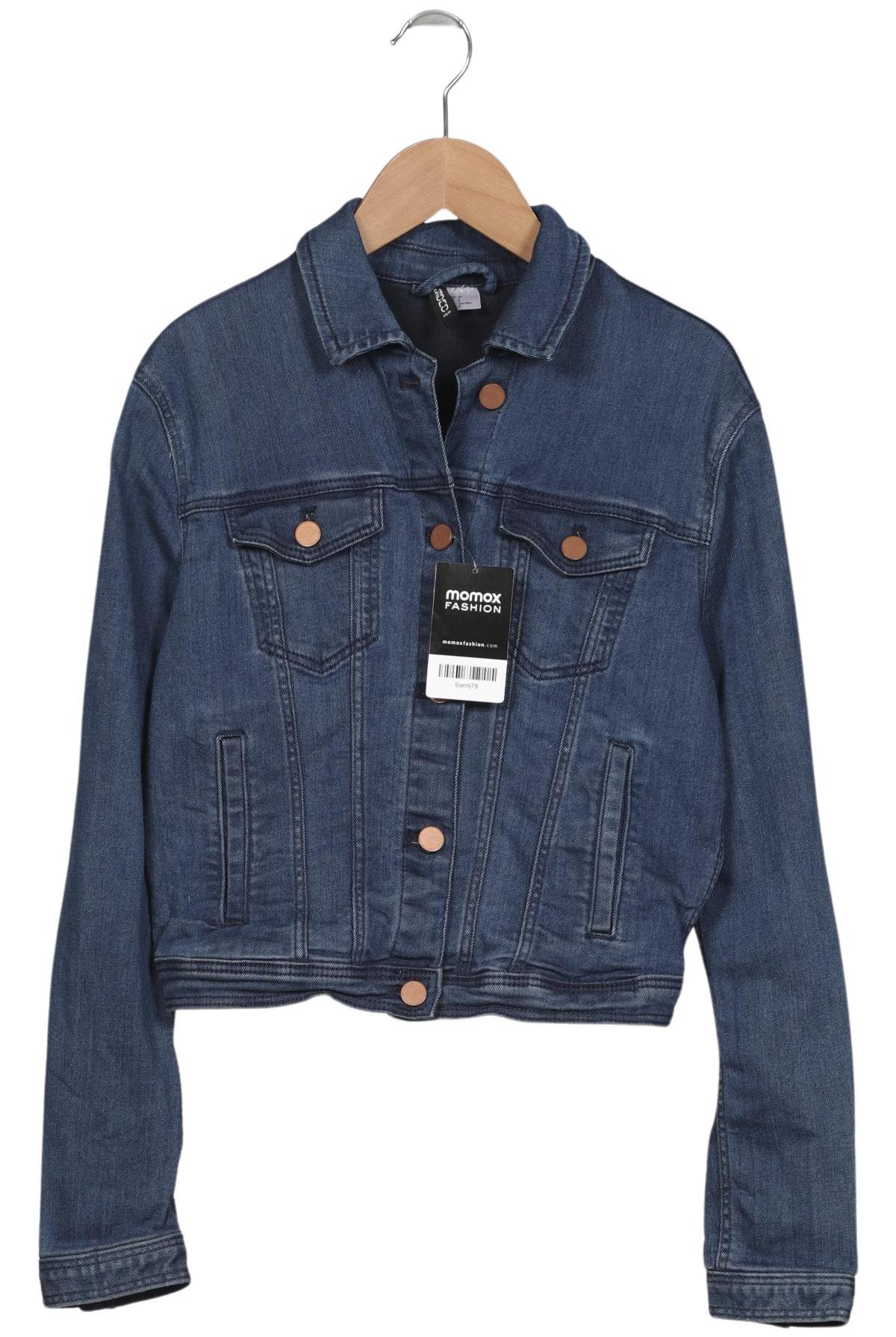 

H&M Damen Jacke, blau, Gr. 38