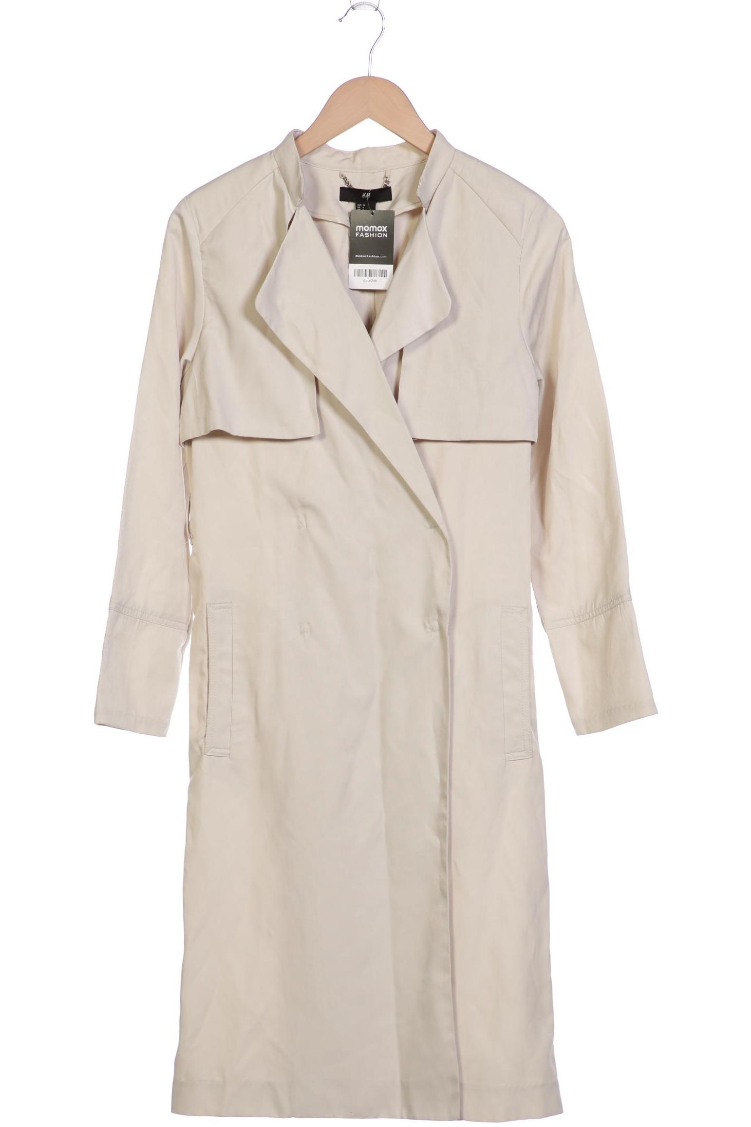 

H&M Damen Mantel, cremeweiß