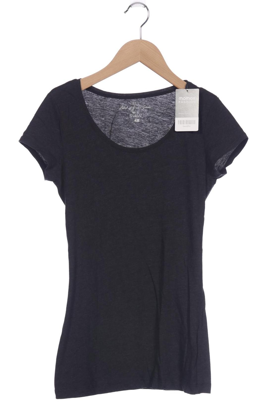

H&M Damen T-Shirt, grau, Gr. 36