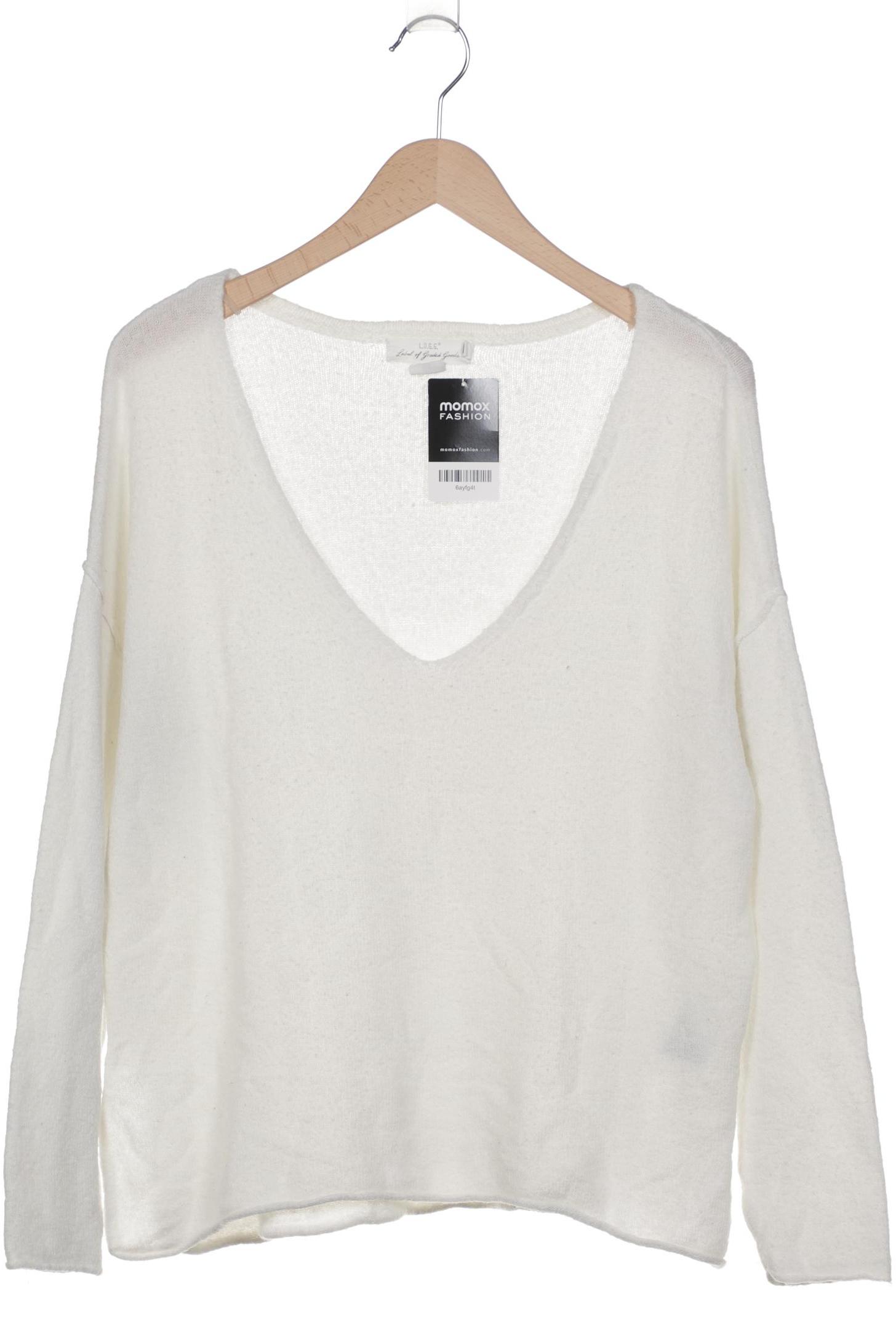 

H&M Damen Pullover, weiß, Gr. 36