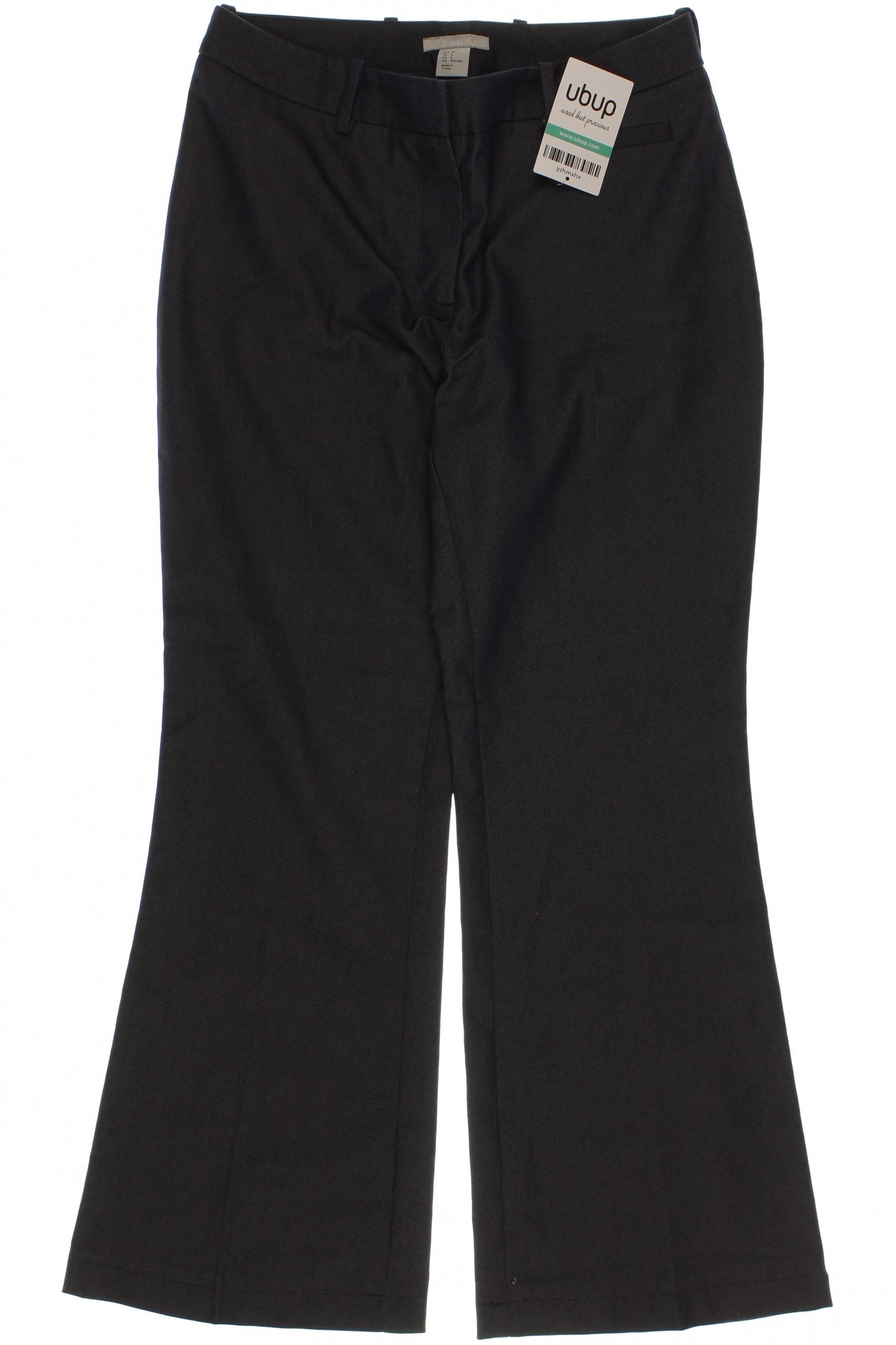 

H&M Damen Stoffhose, marineblau, Gr. 36