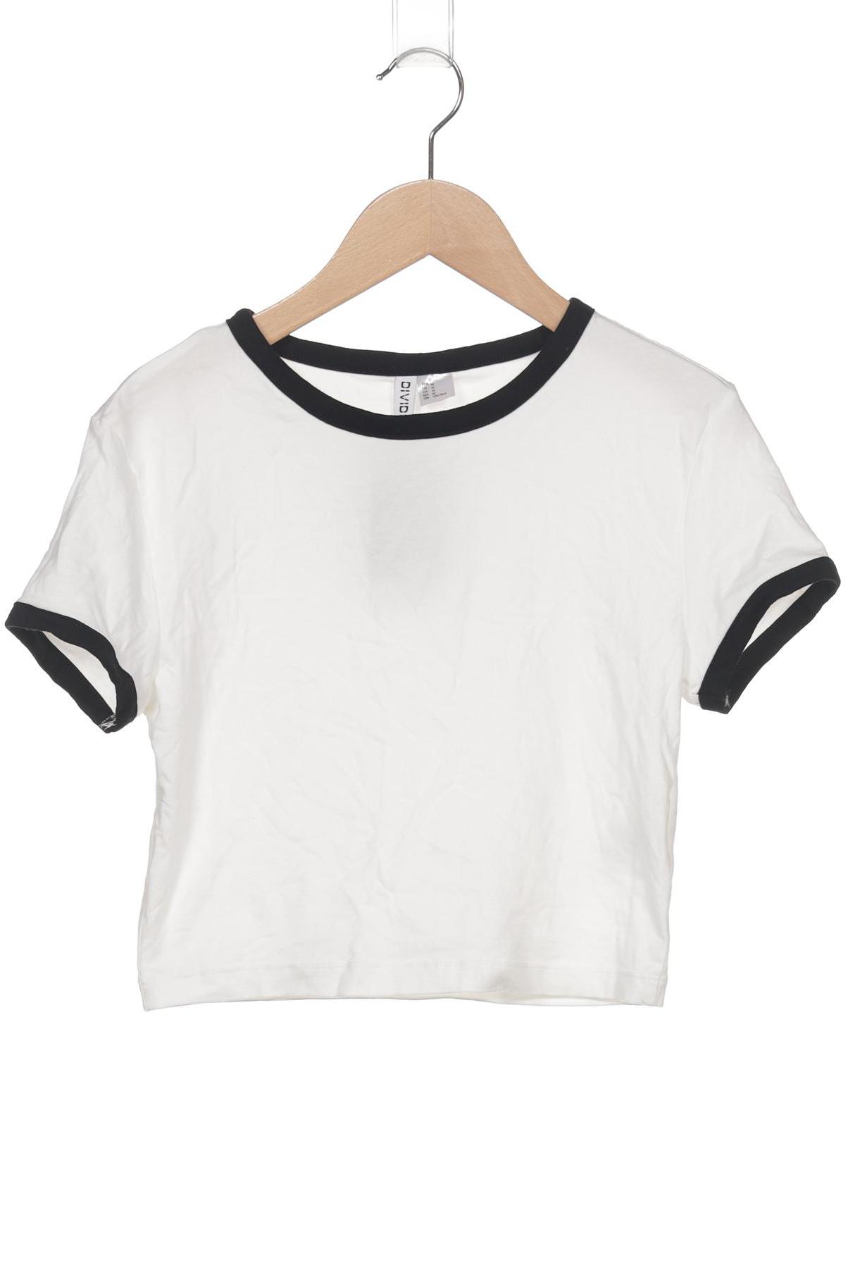 

H&M Damen T-Shirt, weiß, Gr. 38
