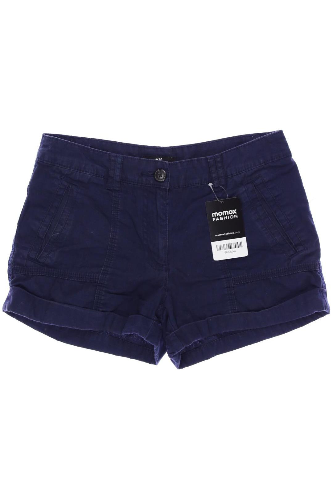 

H&M Damen Shorts, marineblau, Gr. 34