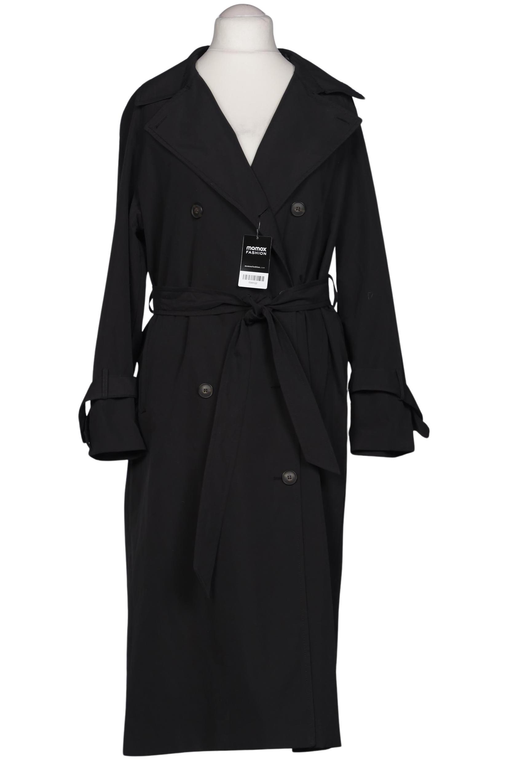 

H&M Damen Mantel, schwarz, Gr. 38