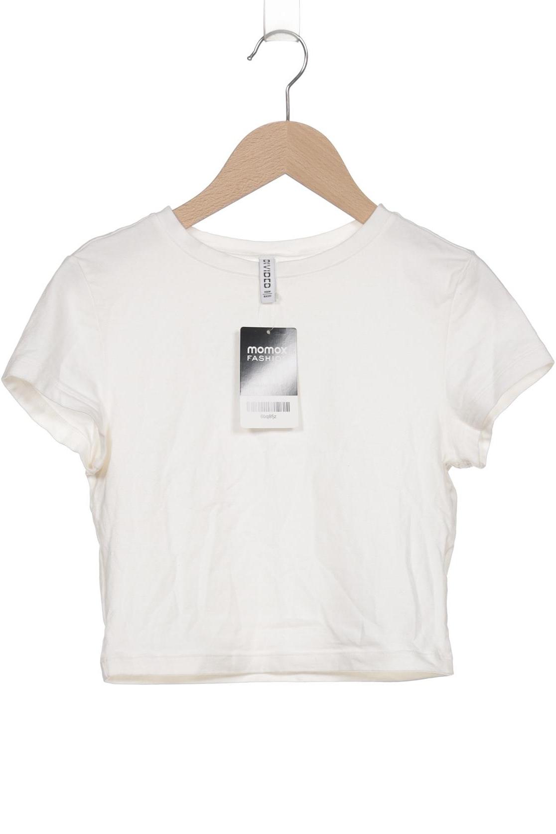 

H&M Damen T-Shirt, weiß, Gr. 36