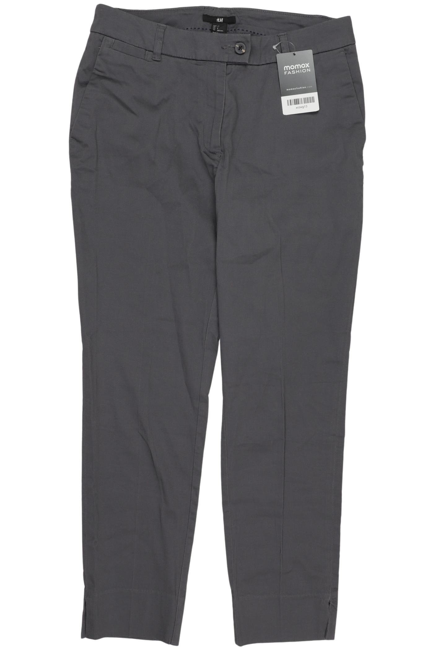 

H&M Damen Stoffhose, grau, Gr. 36