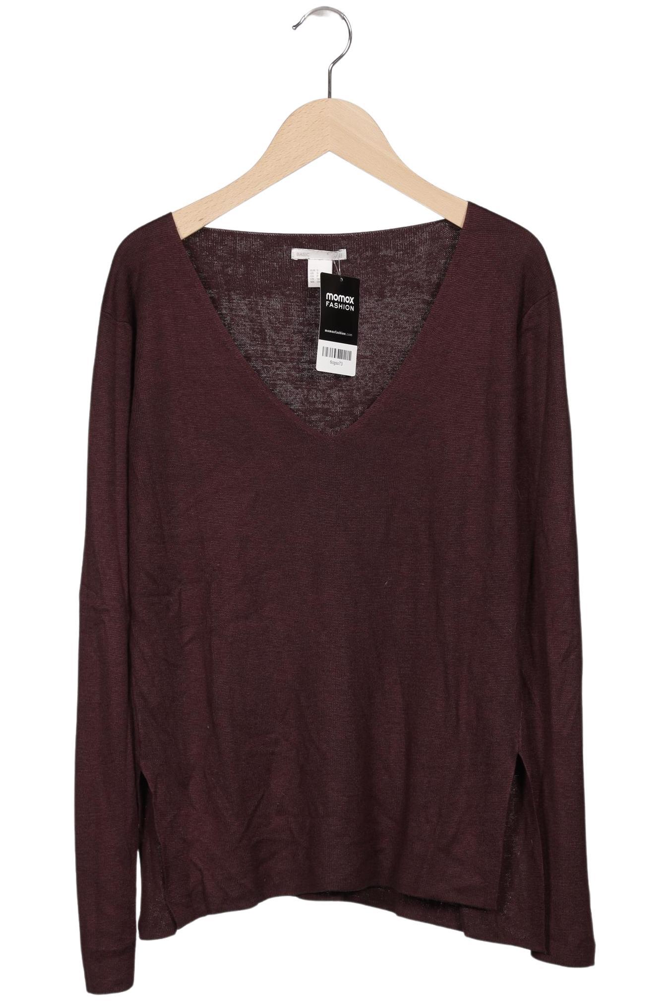 

H&M Damen Pullover, bordeaux, Gr. 36