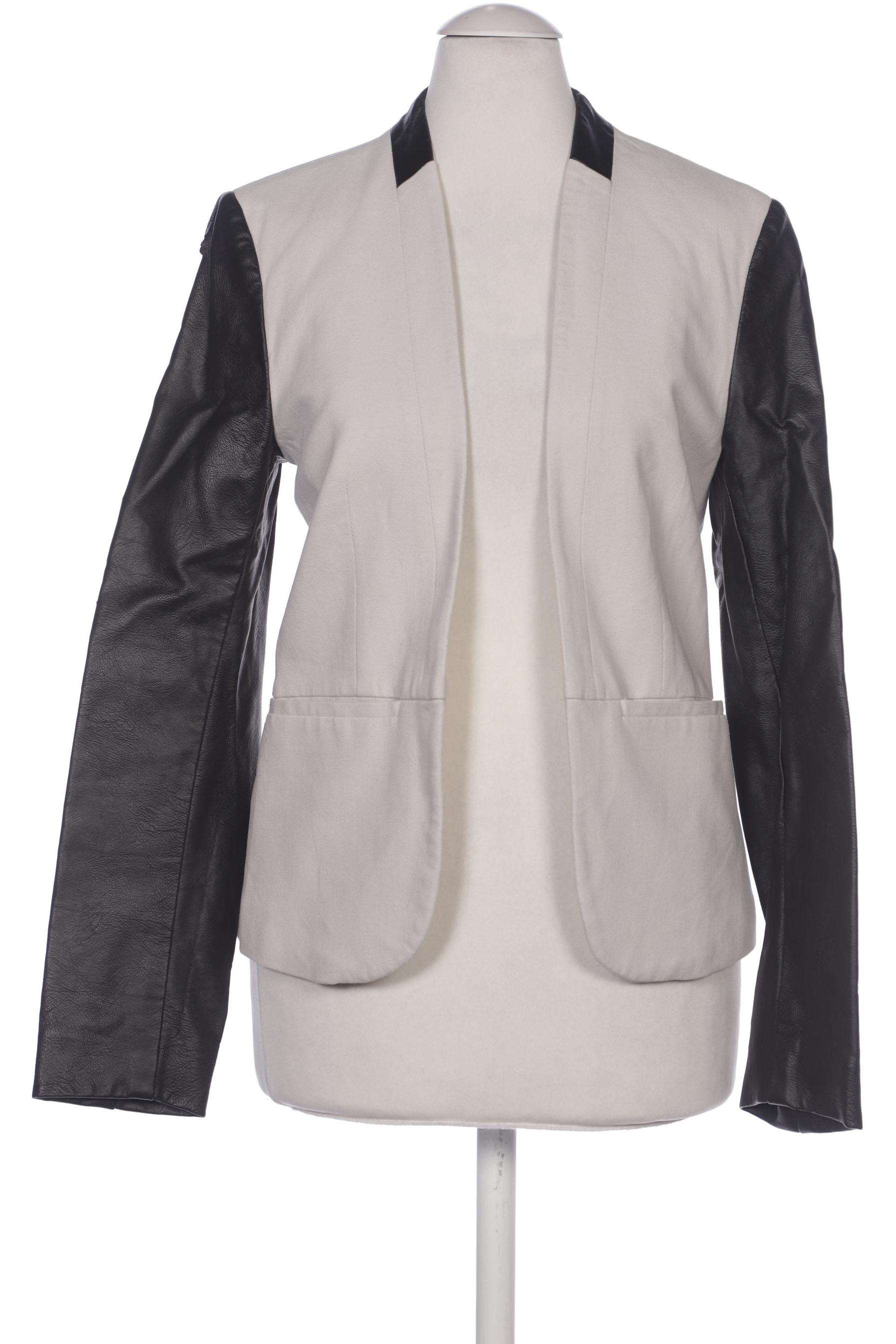 

H&M Damen Blazer, weiß, Gr. 36