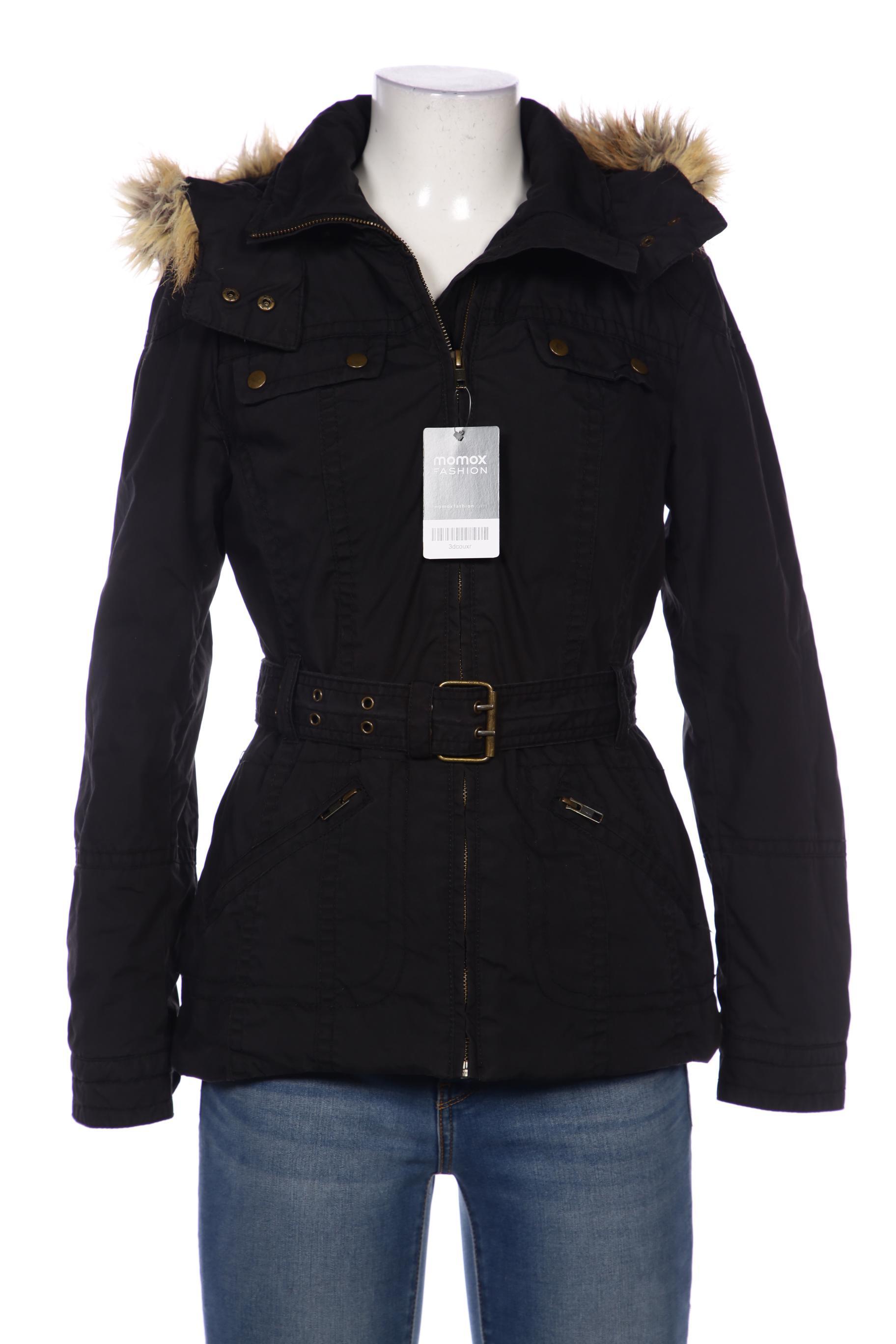 

H&M Damen Jacke, schwarz, Gr. 34