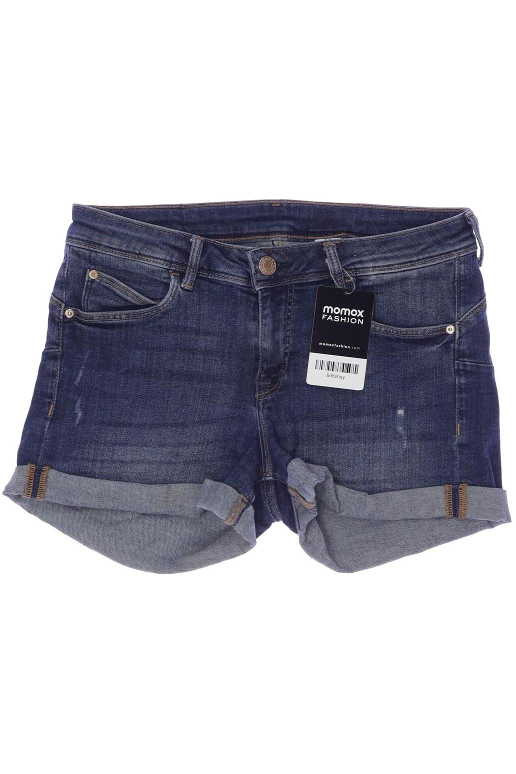 

H&M Damen Shorts, marineblau, Gr. 38
