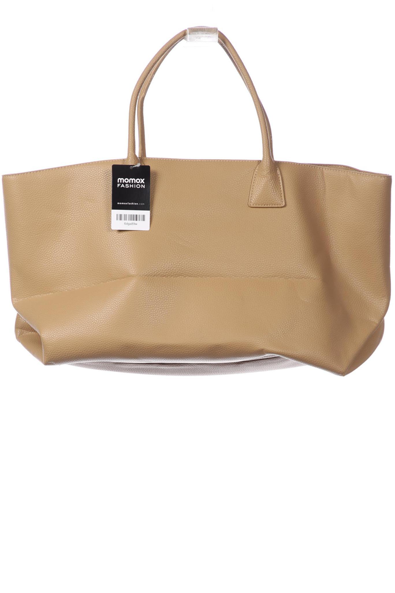 

H&M Damen Handtasche, beige, Gr.