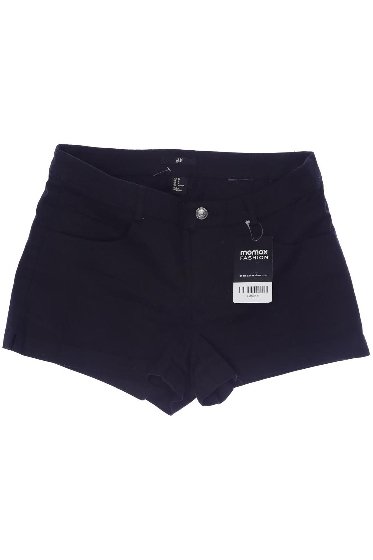 

H&M Damen Shorts, schwarz, Gr. 36