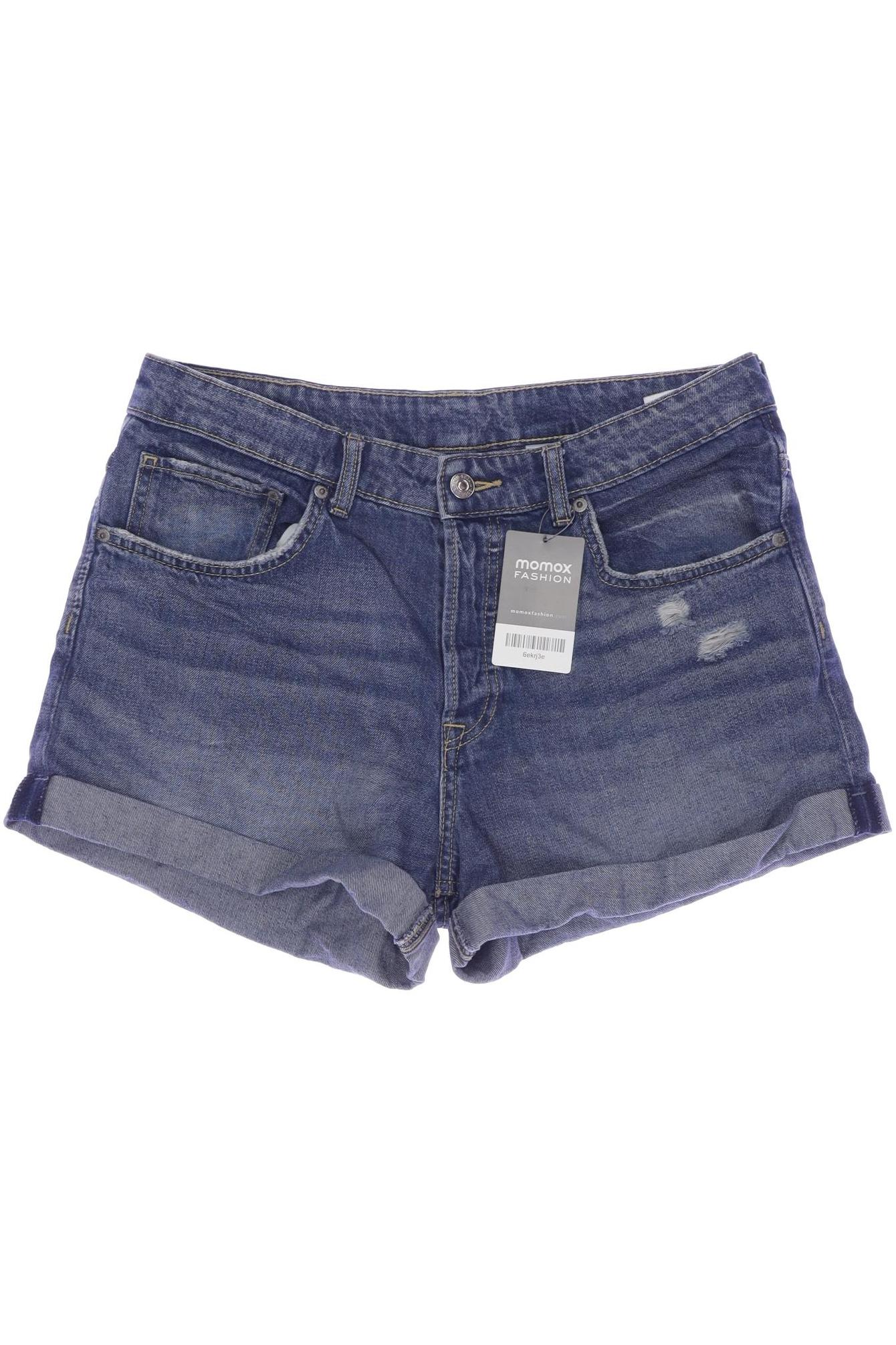 

H&M Damen Shorts, marineblau, Gr. 40