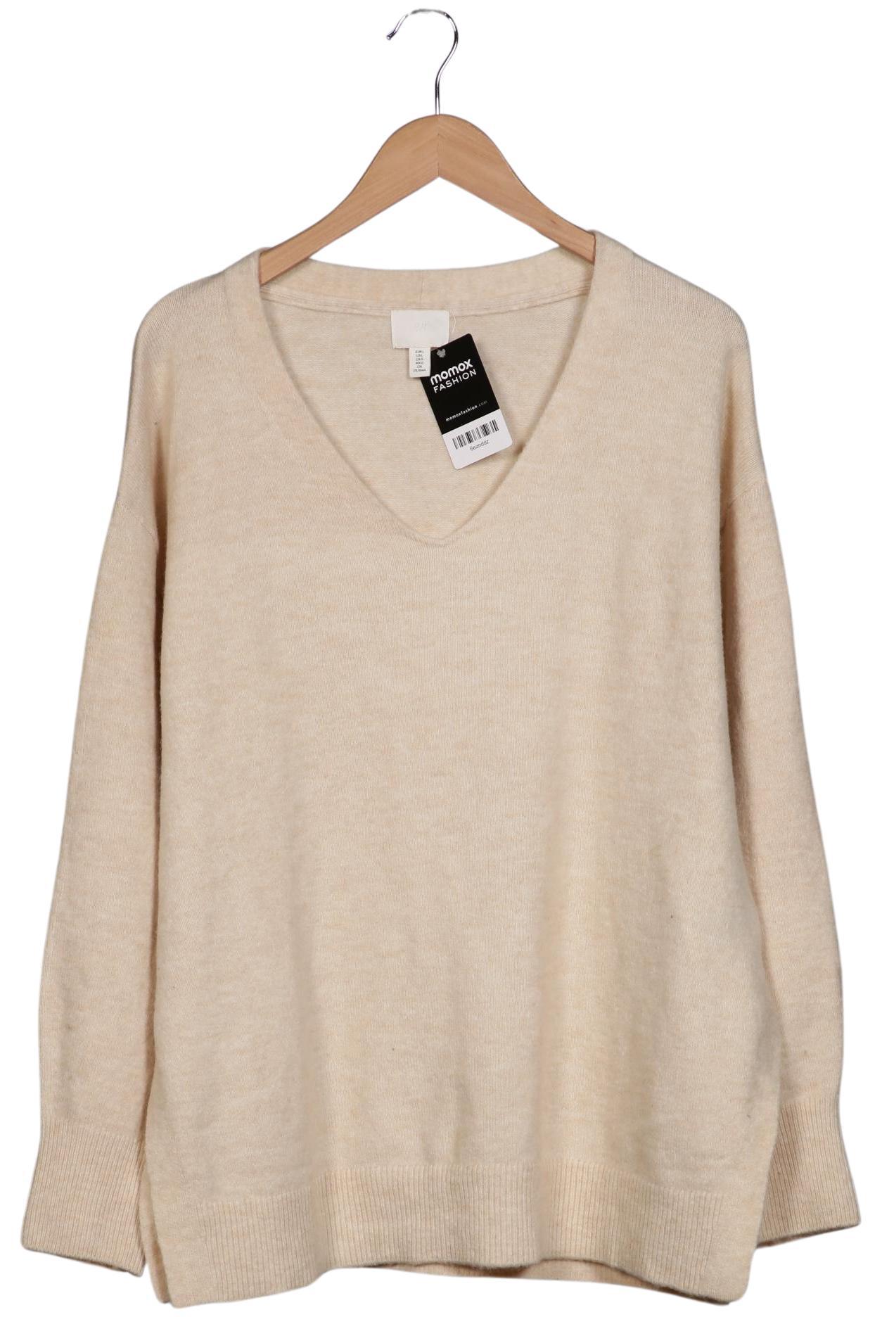 

H&M Damen Pullover, beige, Gr. 42