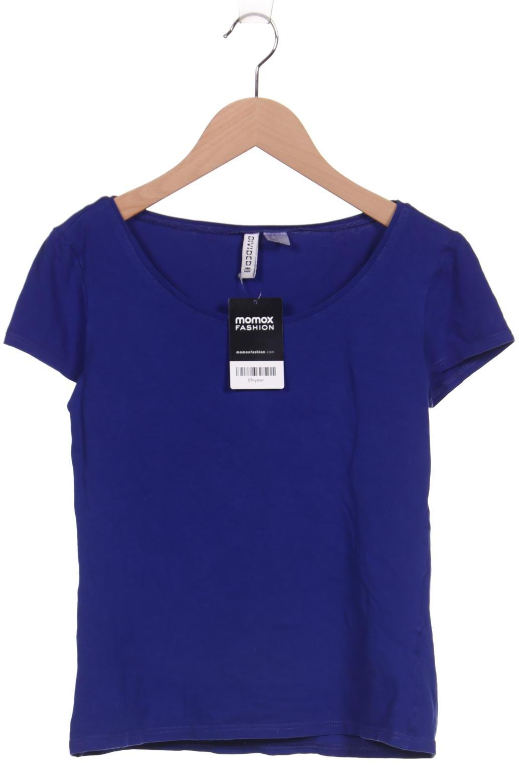 

H&M Damen T-Shirt, blau