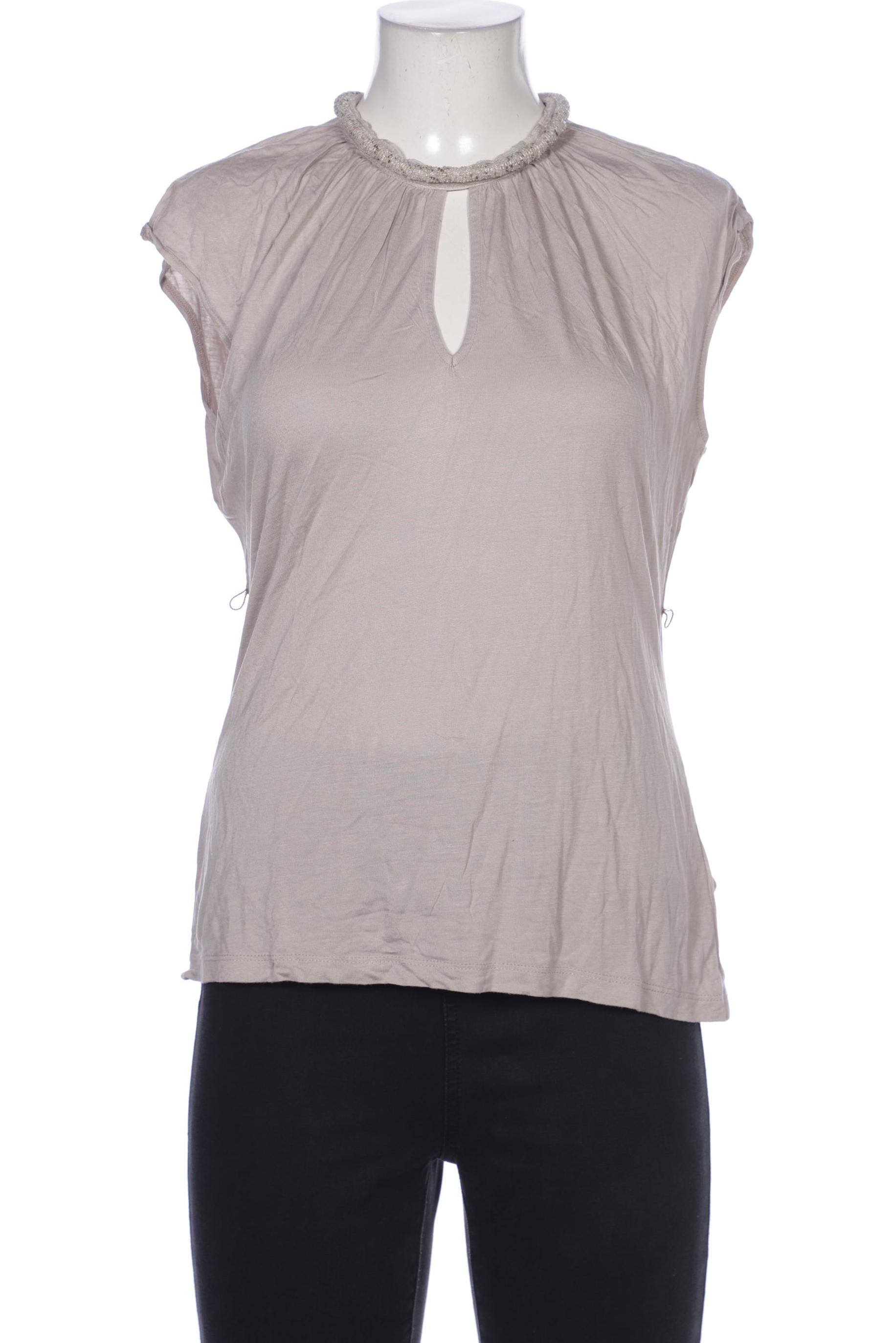

H&M Damen T-Shirt, beige, Gr. 38