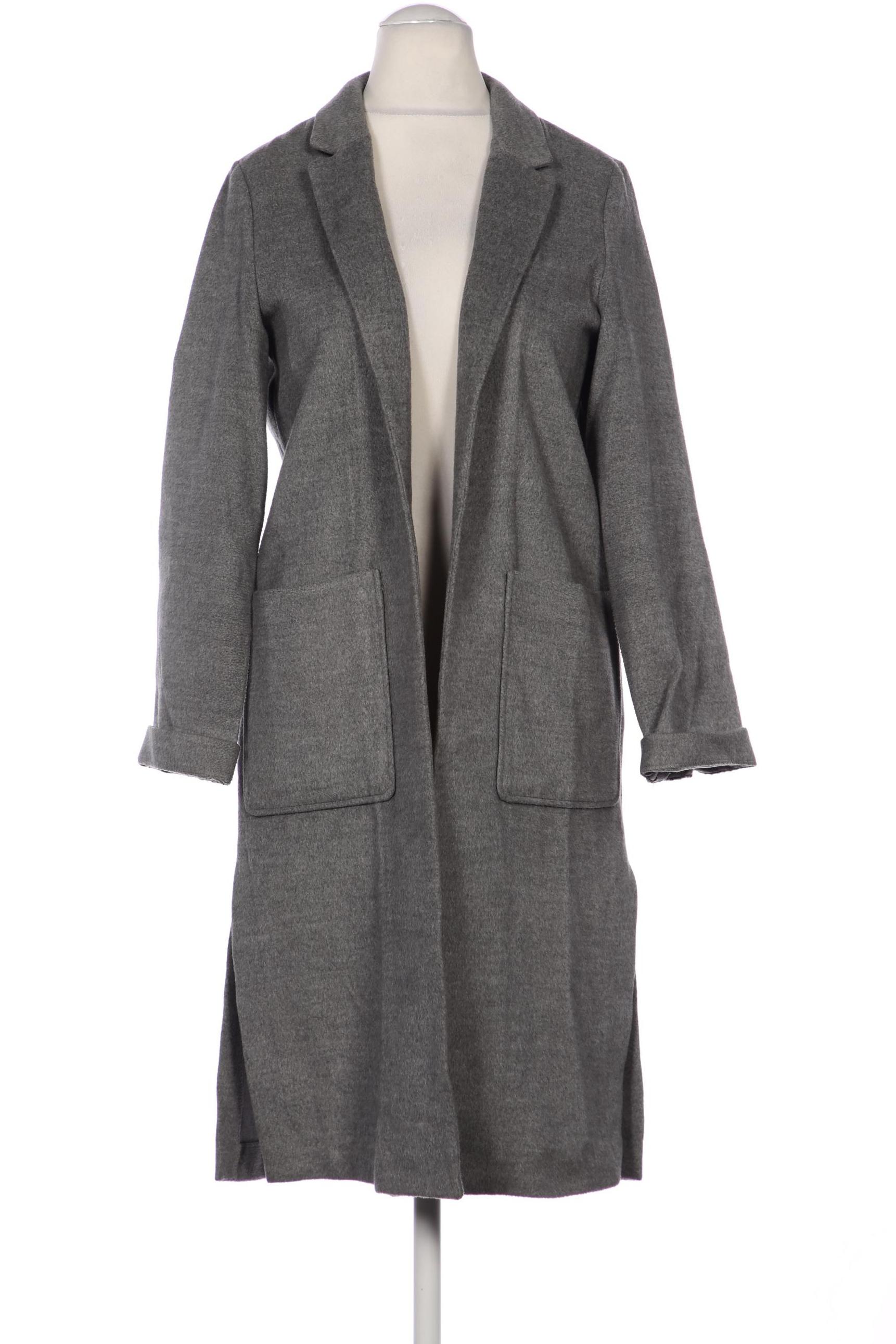 

H&M Damen Mantel, grau, Gr. 32