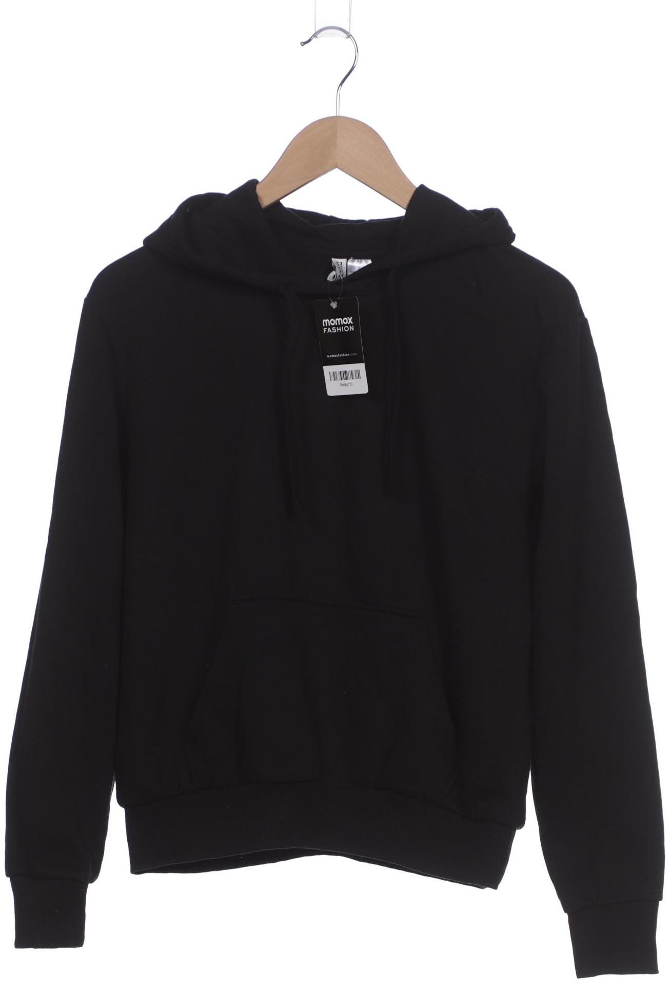 

H&M Damen Kapuzenpullover, schwarz, Gr. 36