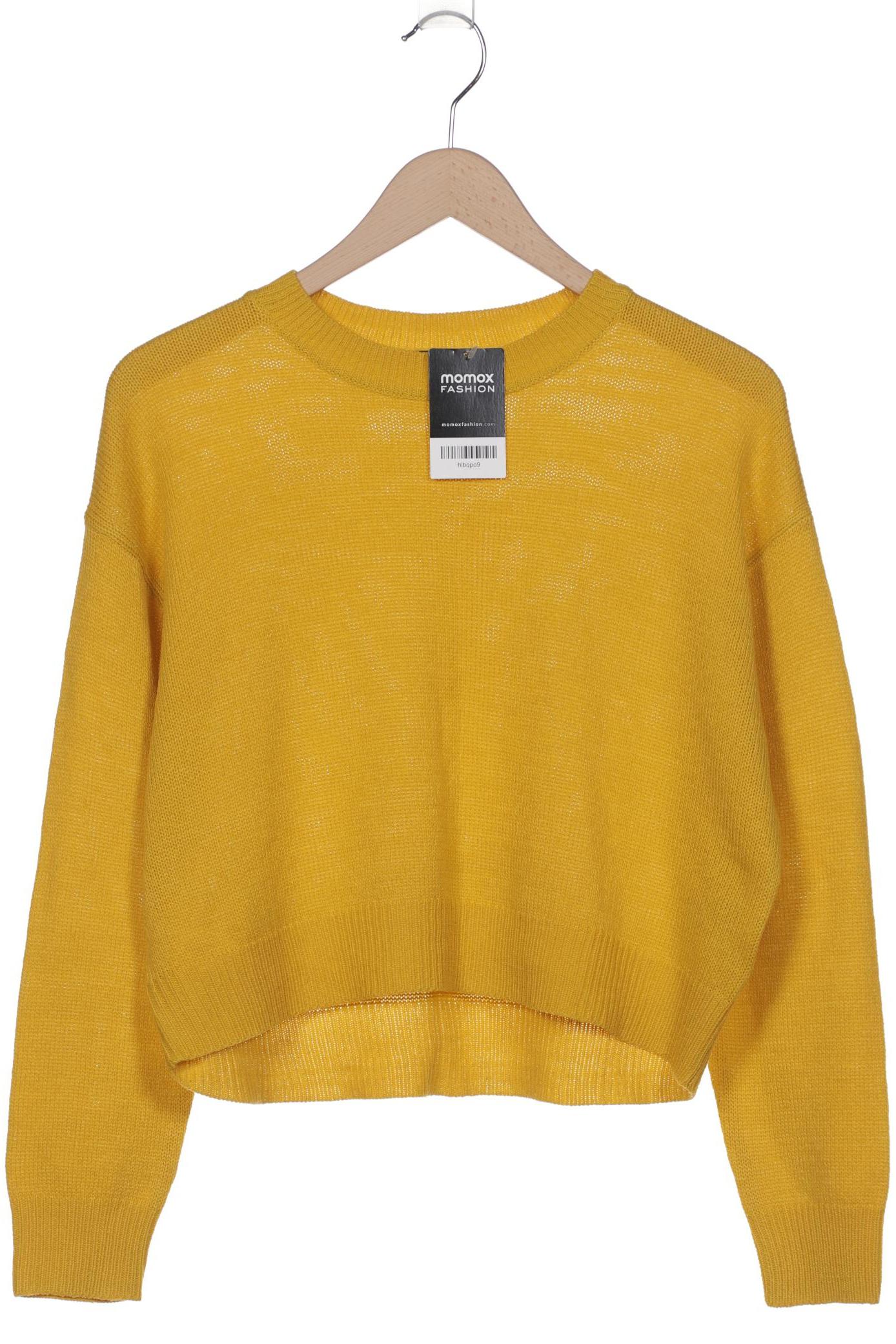 

H&M Damen Pullover, gelb, Gr. 36